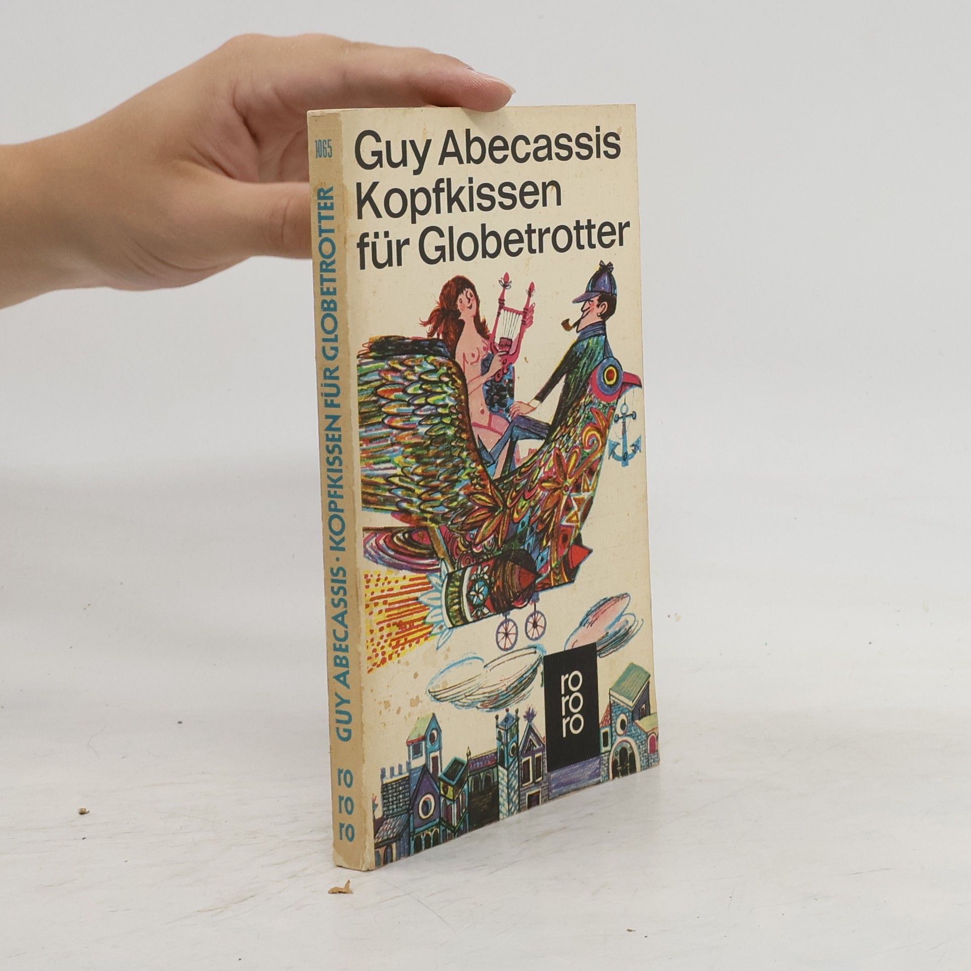 Guy Abecassis Kopfkissen für Globetrotter