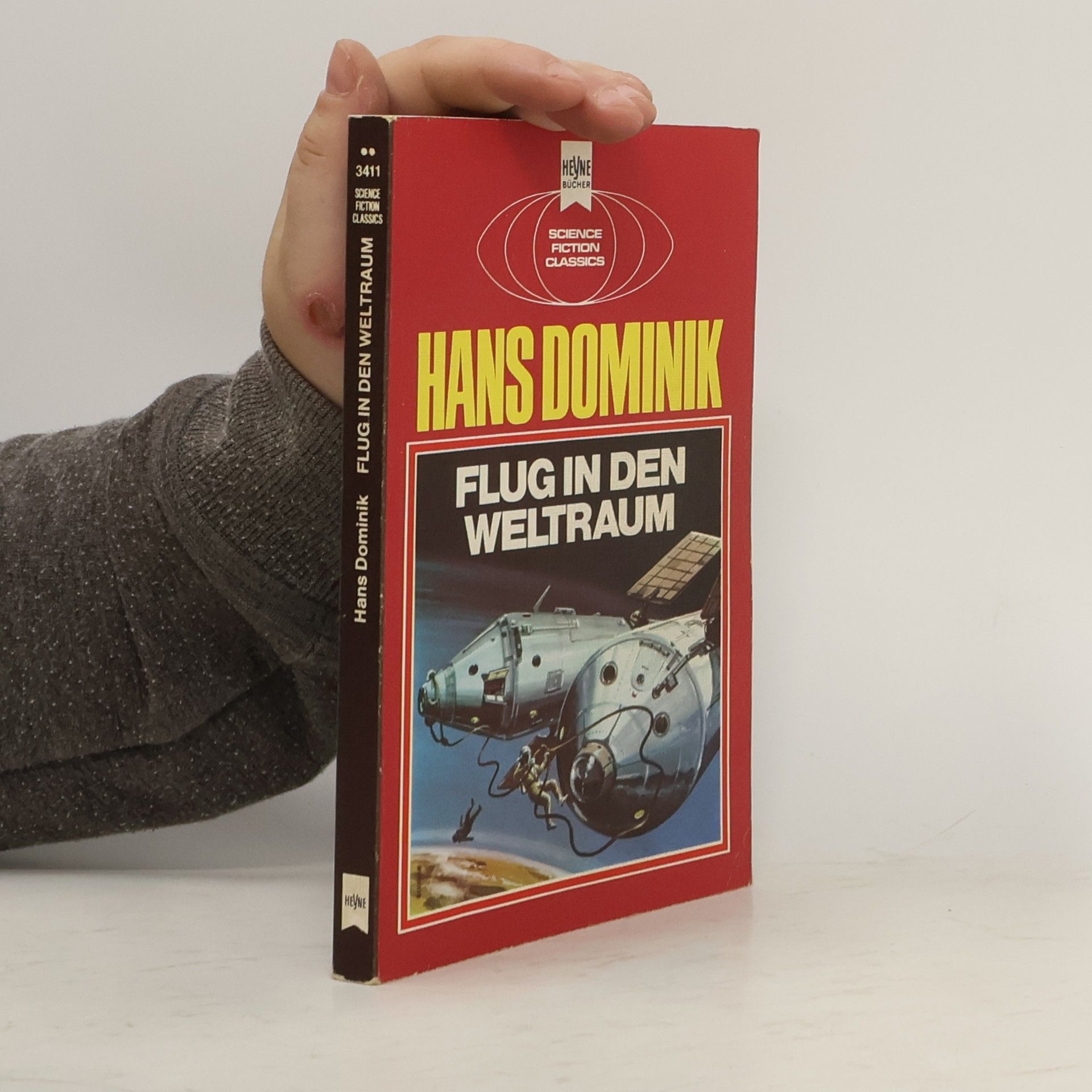Hans Dominik Flug in den Weltraum.