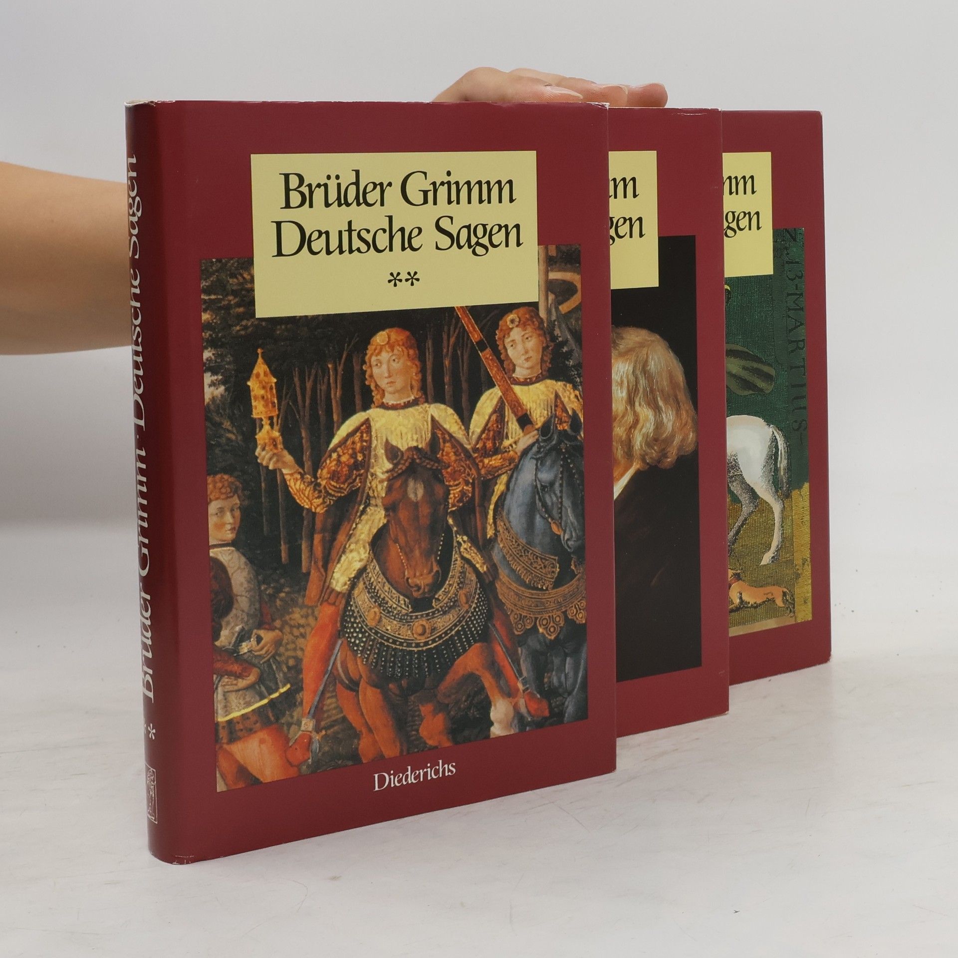 Jacob Ludwig Karl Grimm Deutsche Sagen 1-3