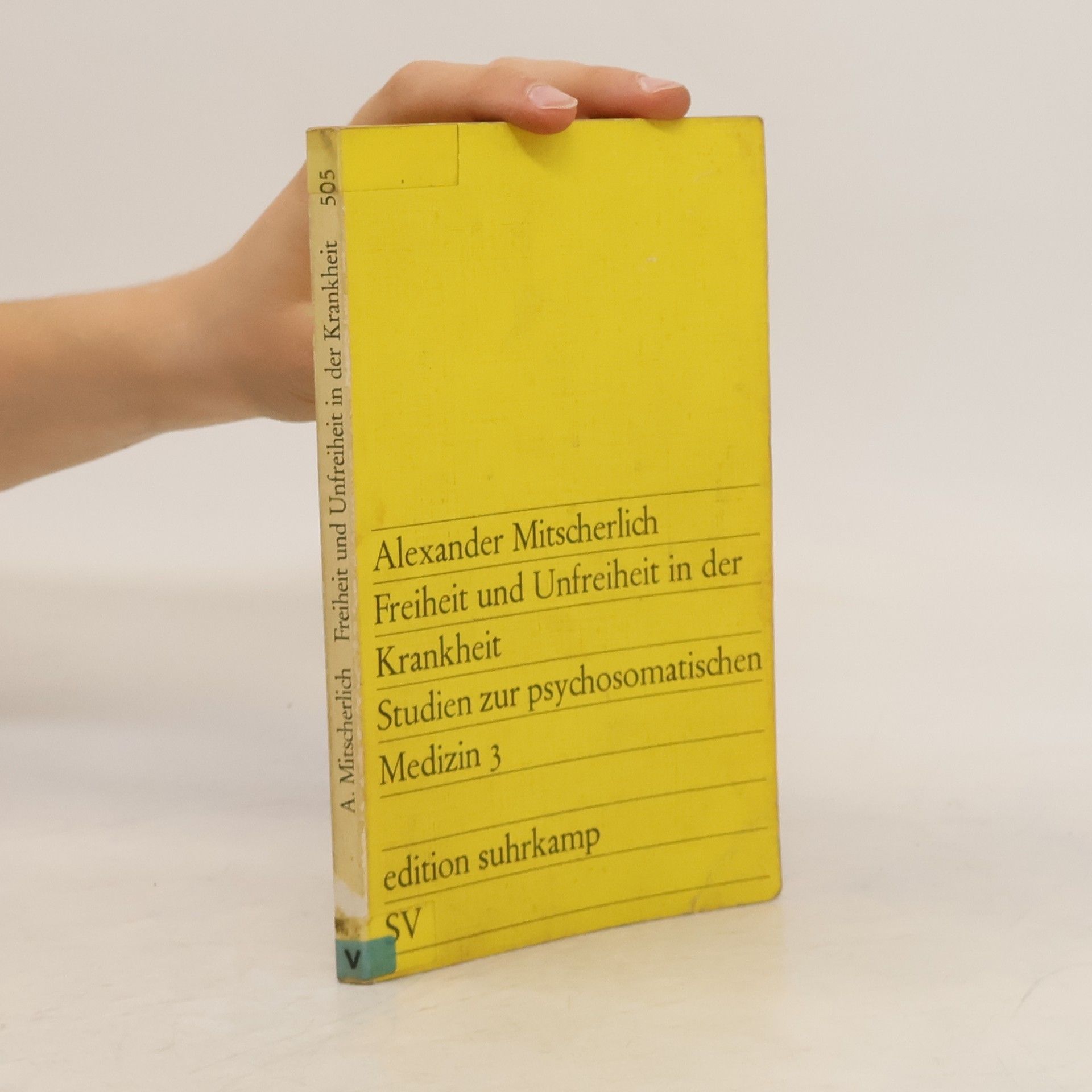 Alexander Mitscherlich Studien zur psychosomatischen Medizin 3