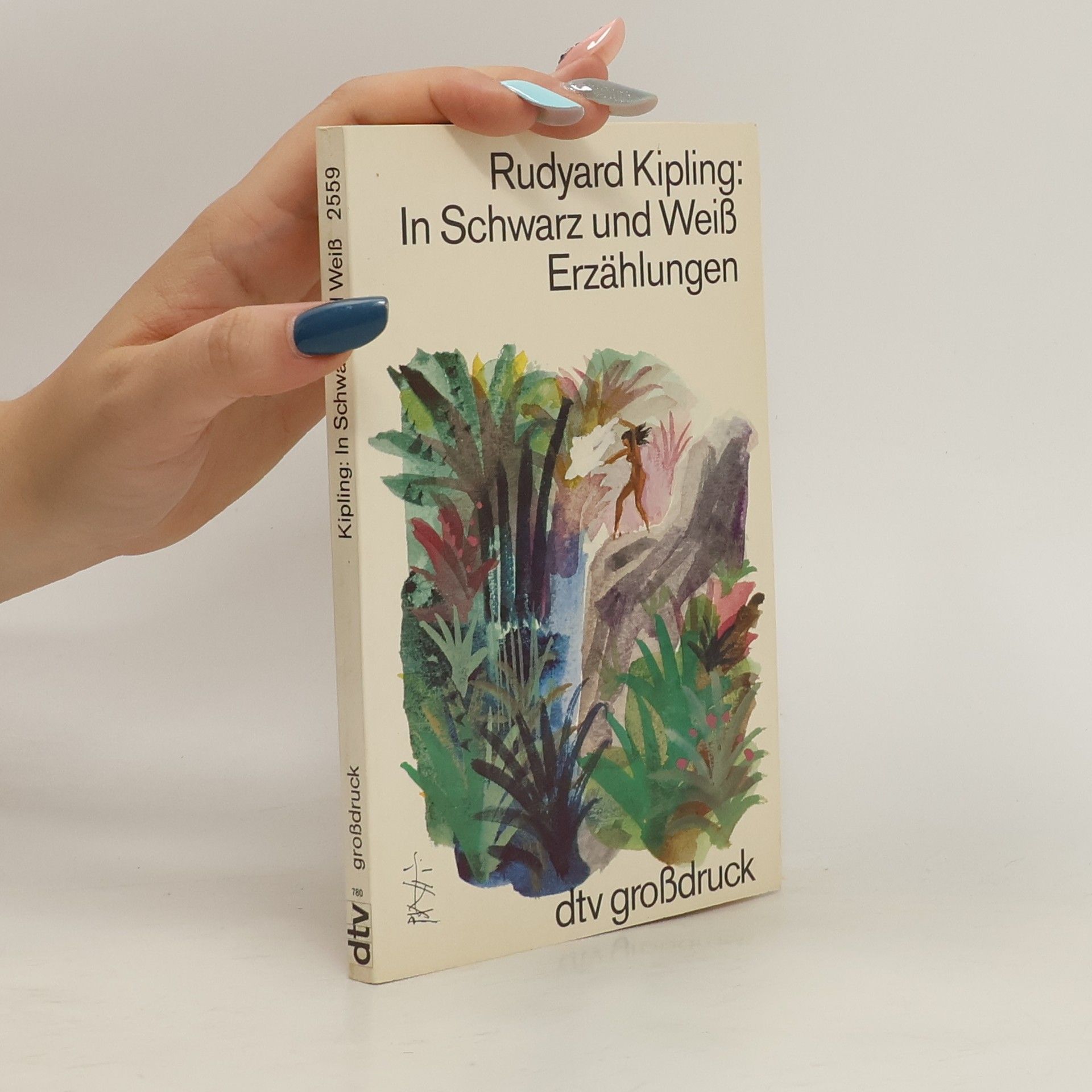 Rudyard Kipling In Schwarz und Weiss