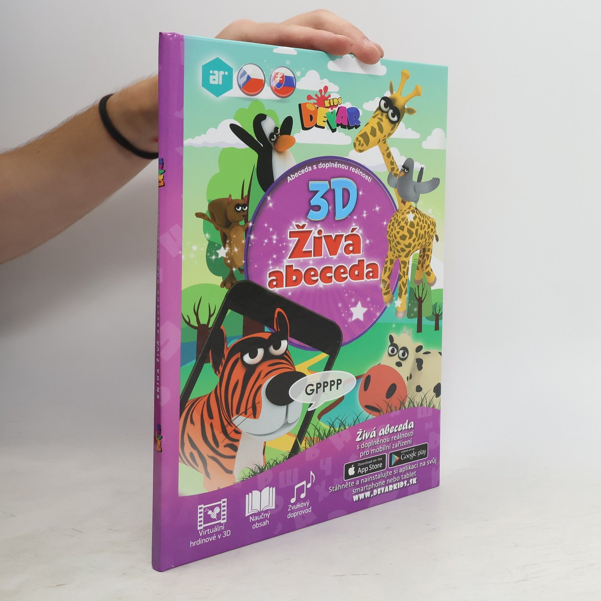 Collectif d'auteurs 3D Živá abeceda