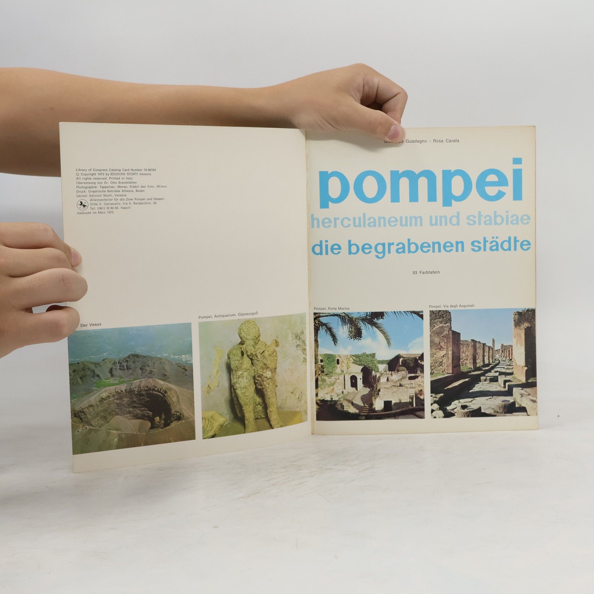 Rosa Carafa Pompei und die begrabenen Städte