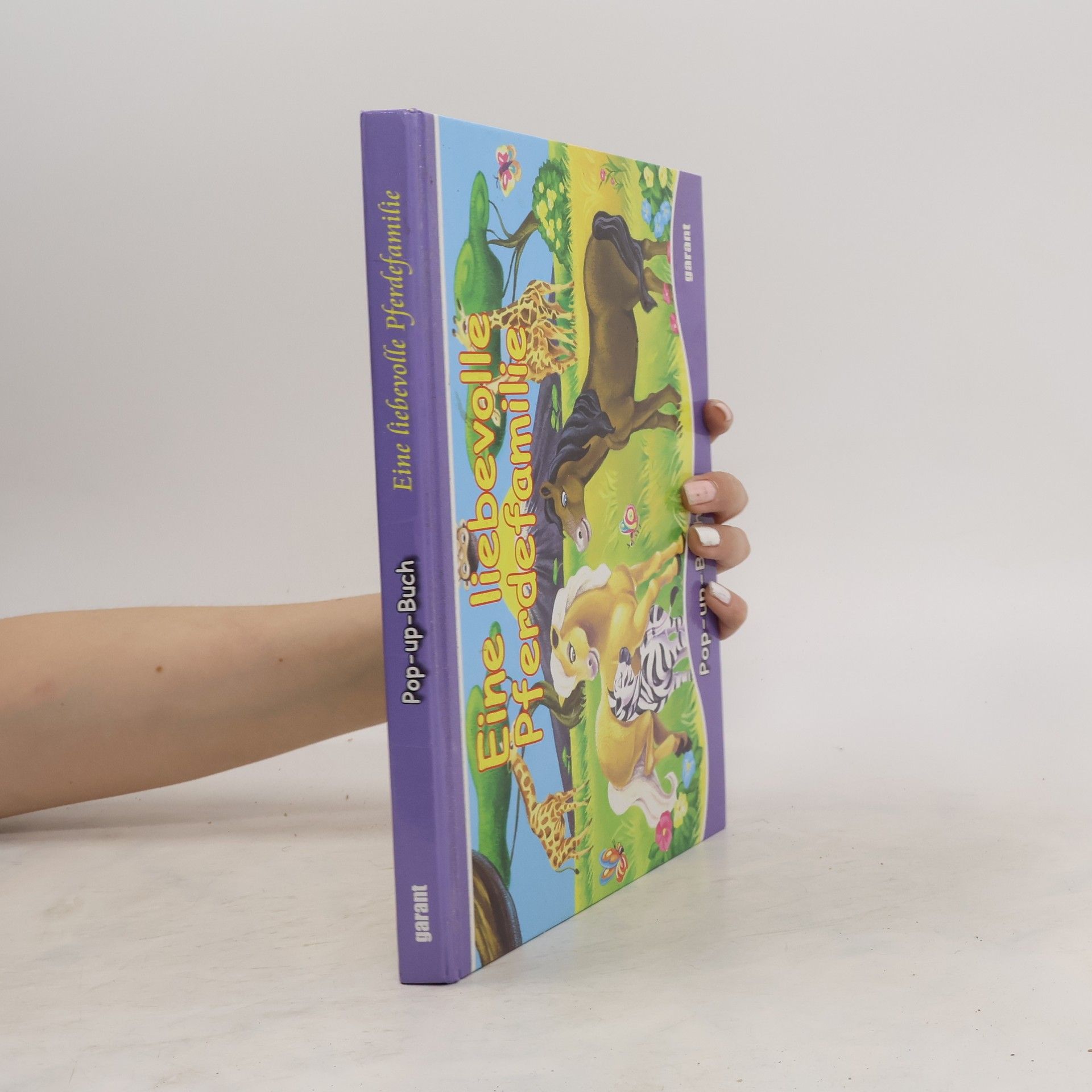 Autorenkollektiv Eine Liebevolle Pferdefamilie - Pop-up Buch