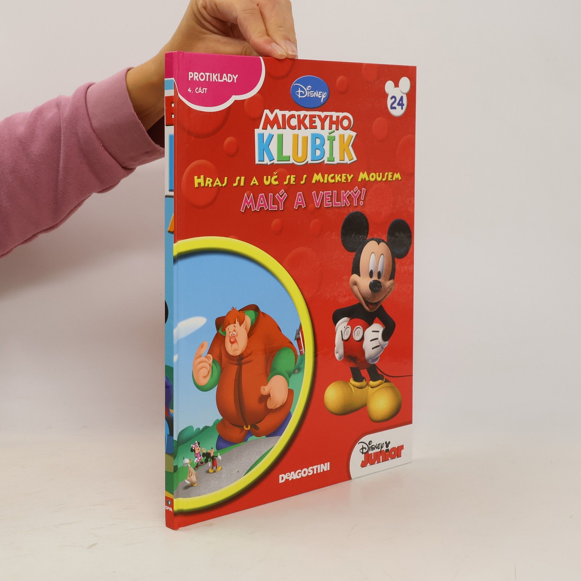 Collectif d'auteurs Hraj si a uč se s Mickey Mousem 24. Malý a velký!