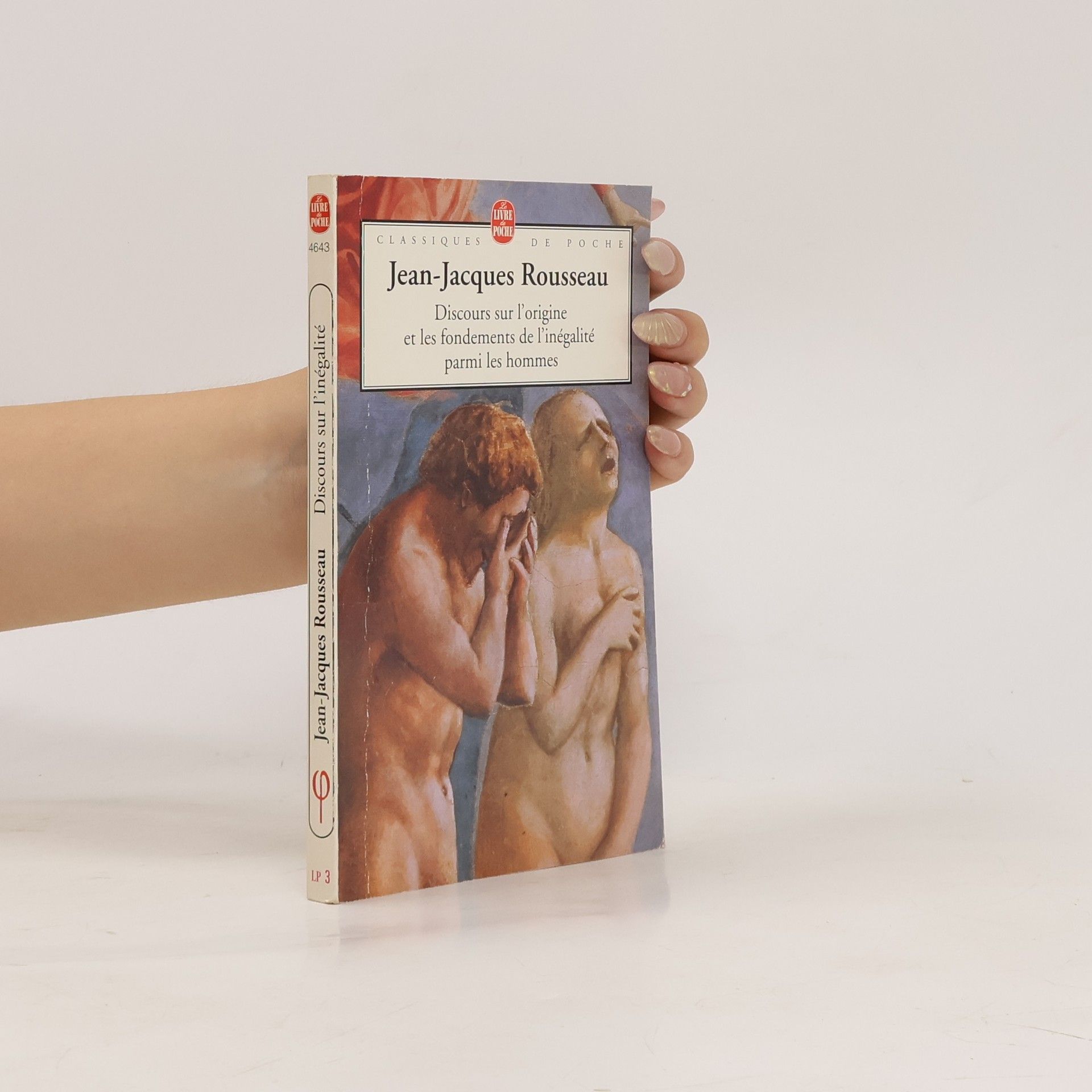 Jean-Jacques Rousseau Discours Origine Fondements Inegalite