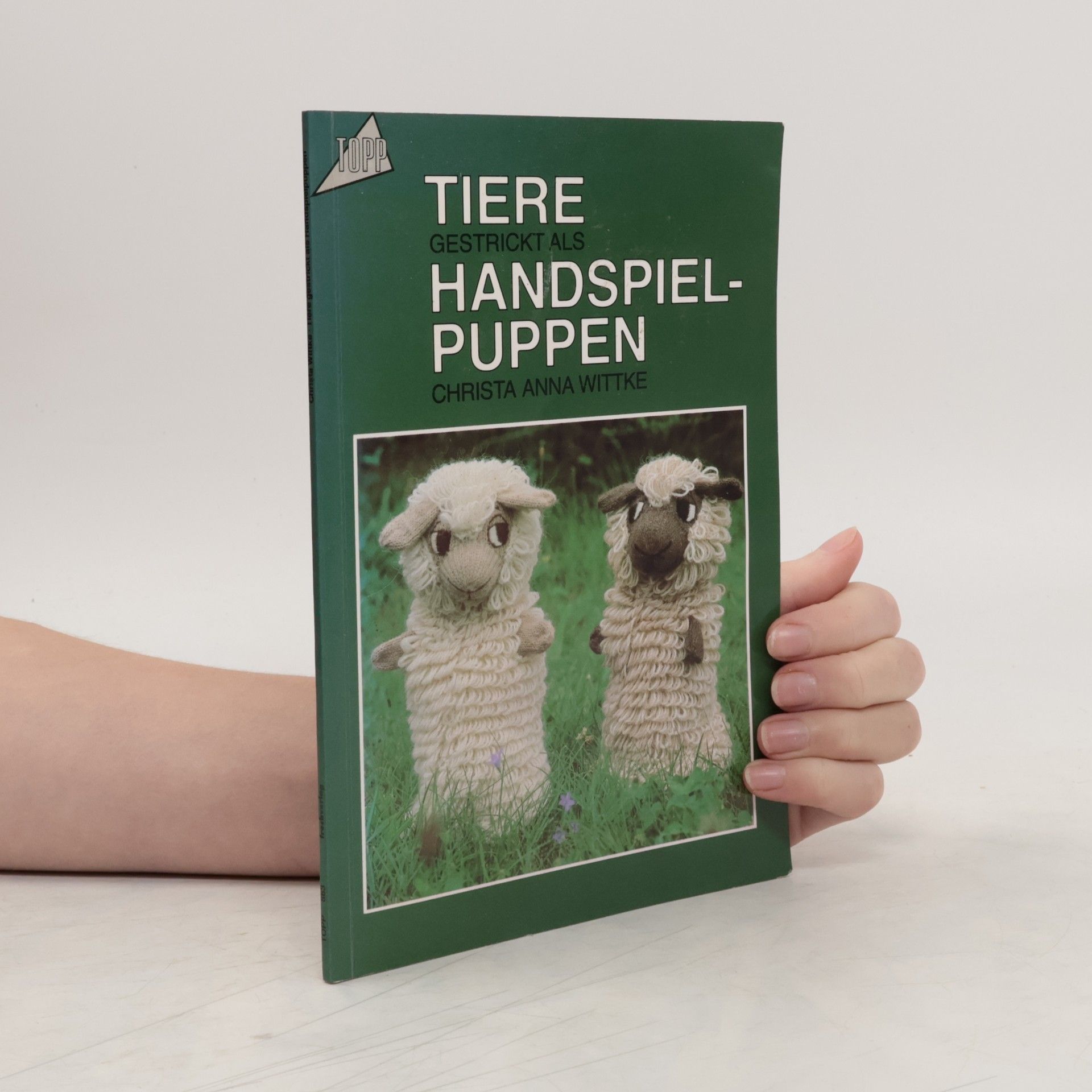 Collective Tiere gestrickt als Handspielpuppen