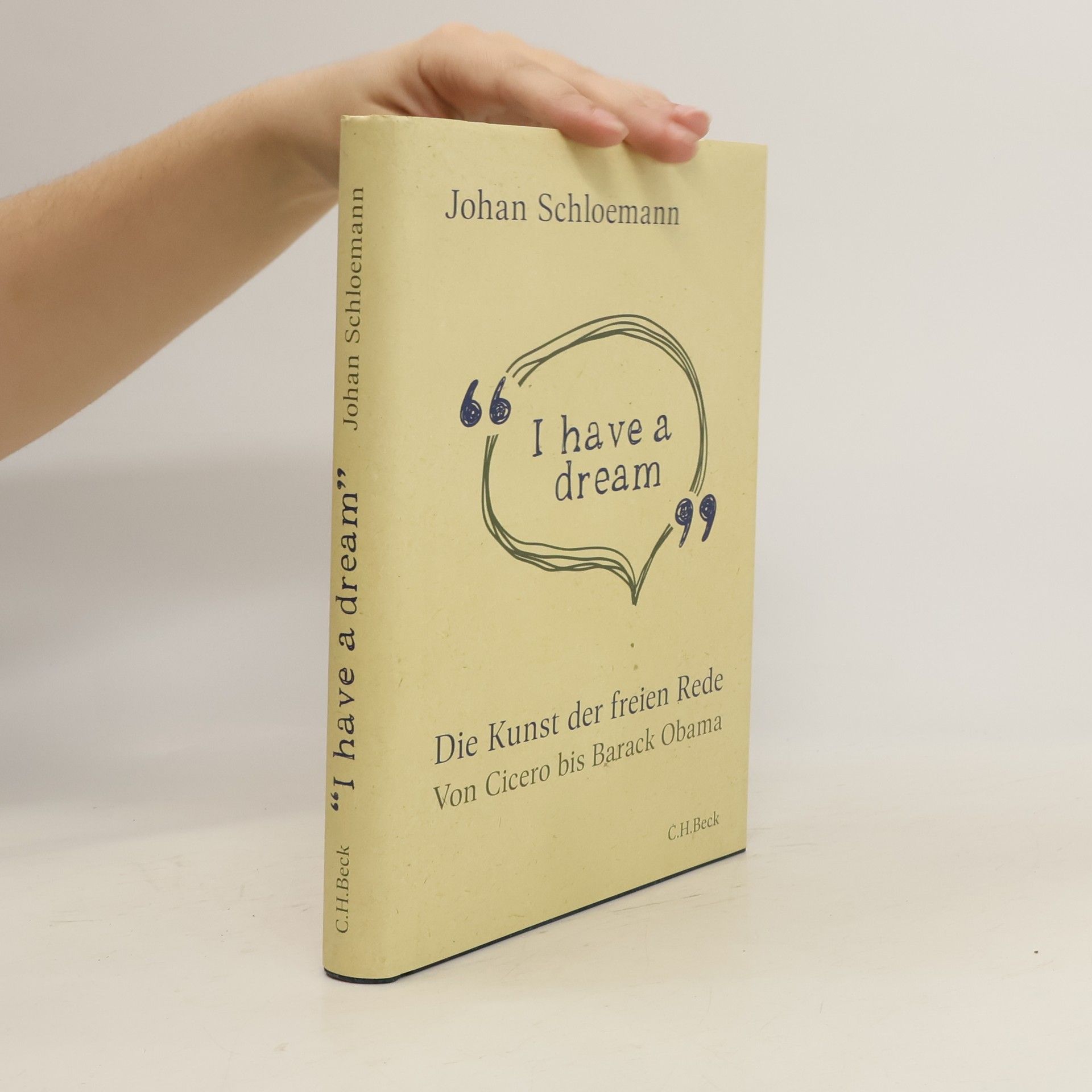 Johan Schloemann "I have a dream"