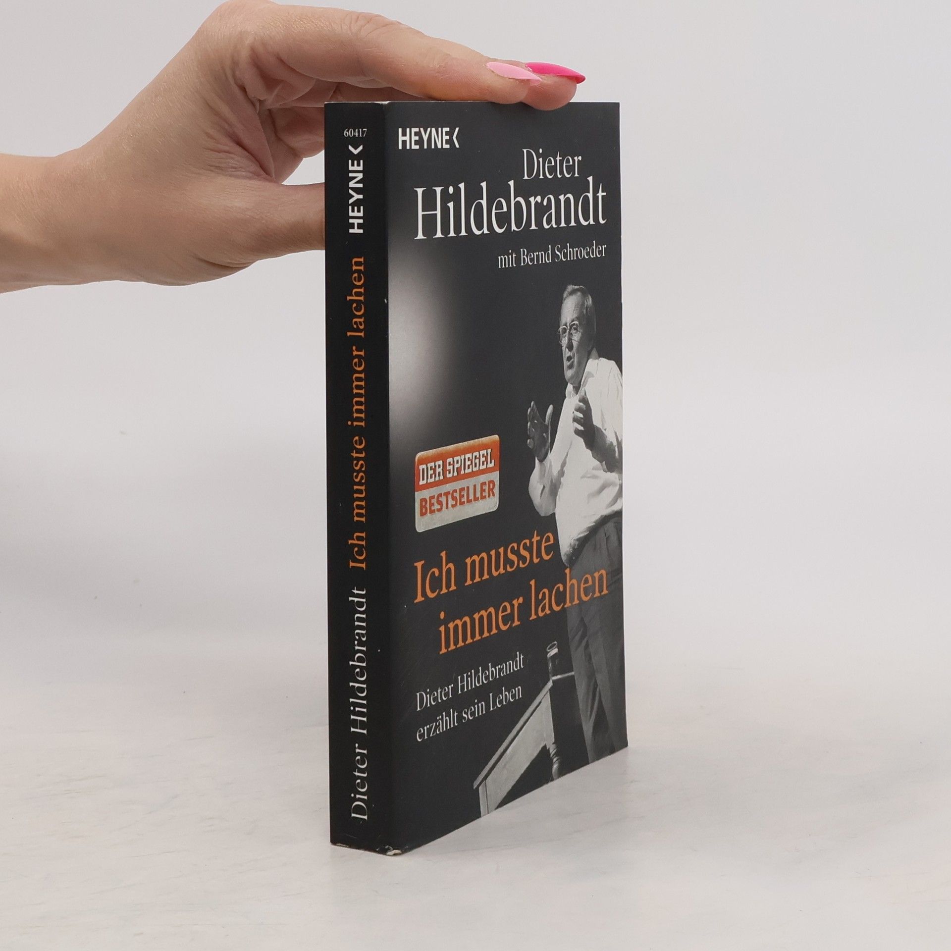 Dieter Hildebrandt Ich musste immer lachen