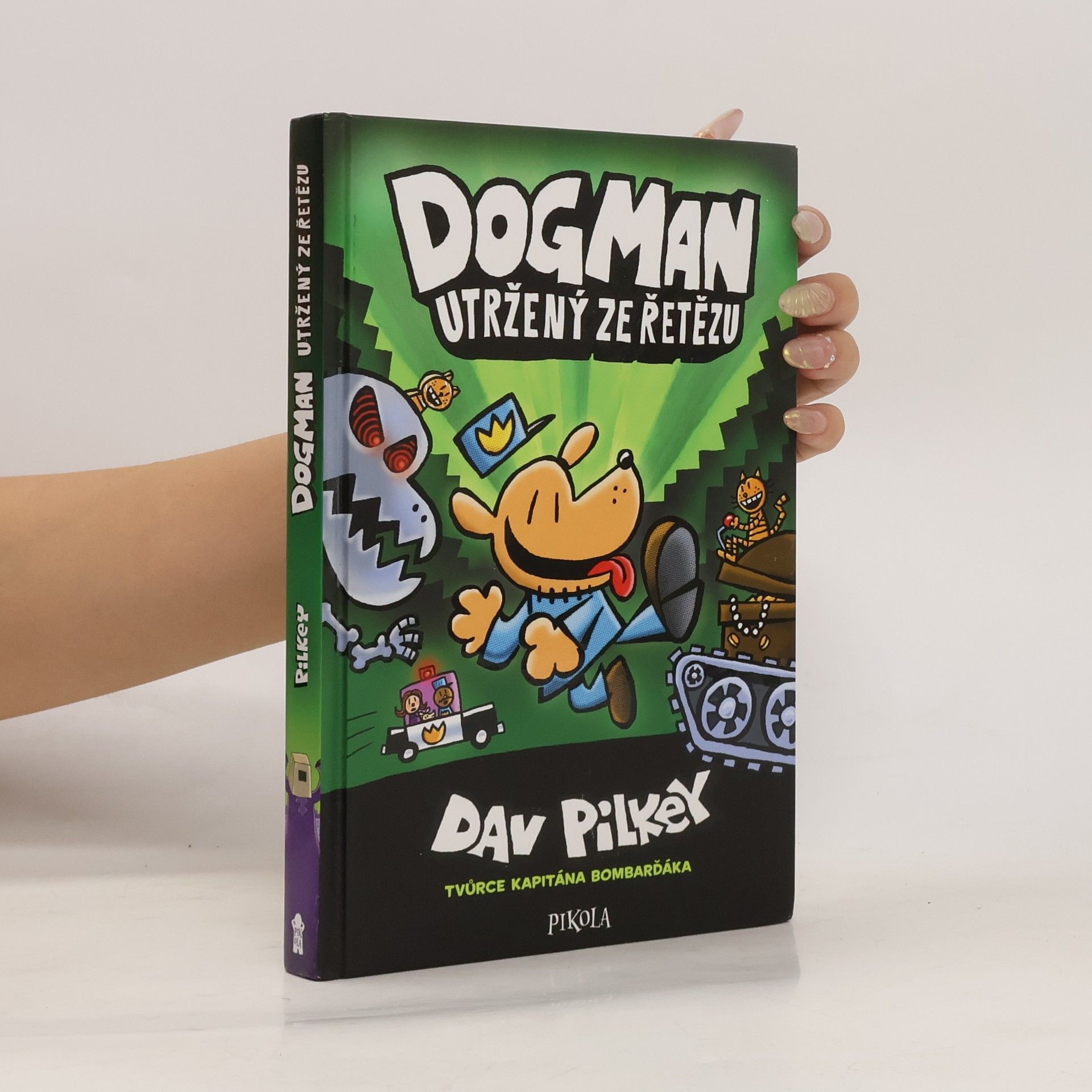 Dav Pilkey Dogman utržený ze řetězu