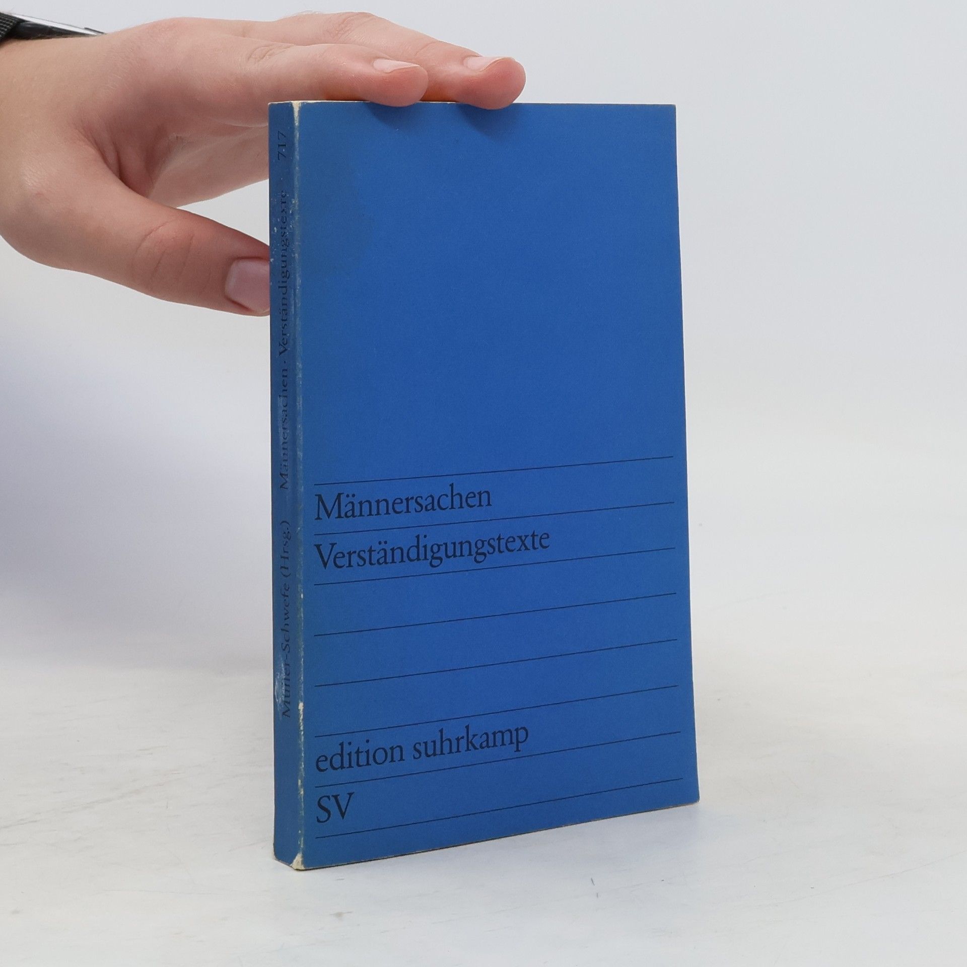 Hans-Ulrich Müller-Schwefe Männersachen