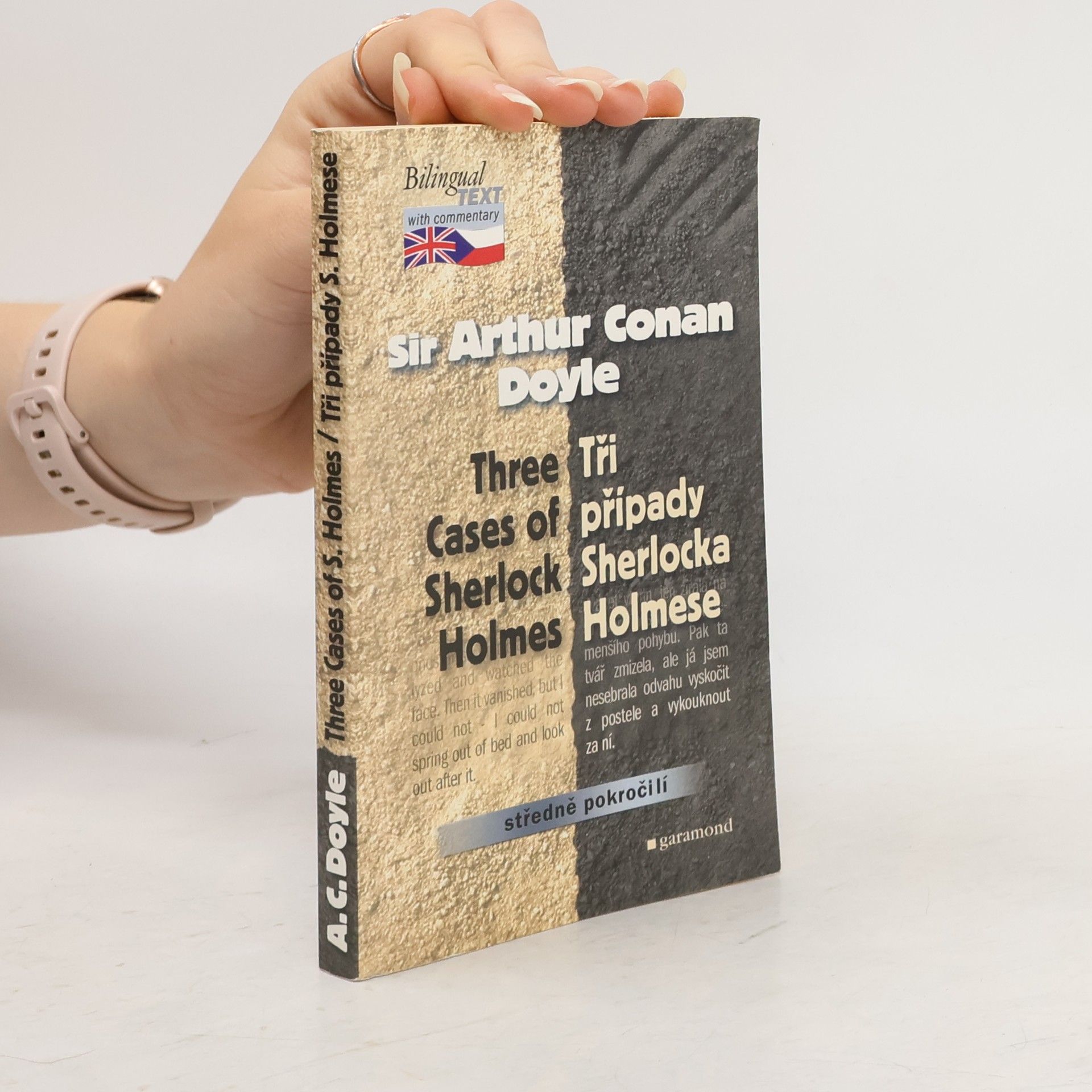 Tři případy Sherlocka Holmese. Three cases of Sherlock Holmes