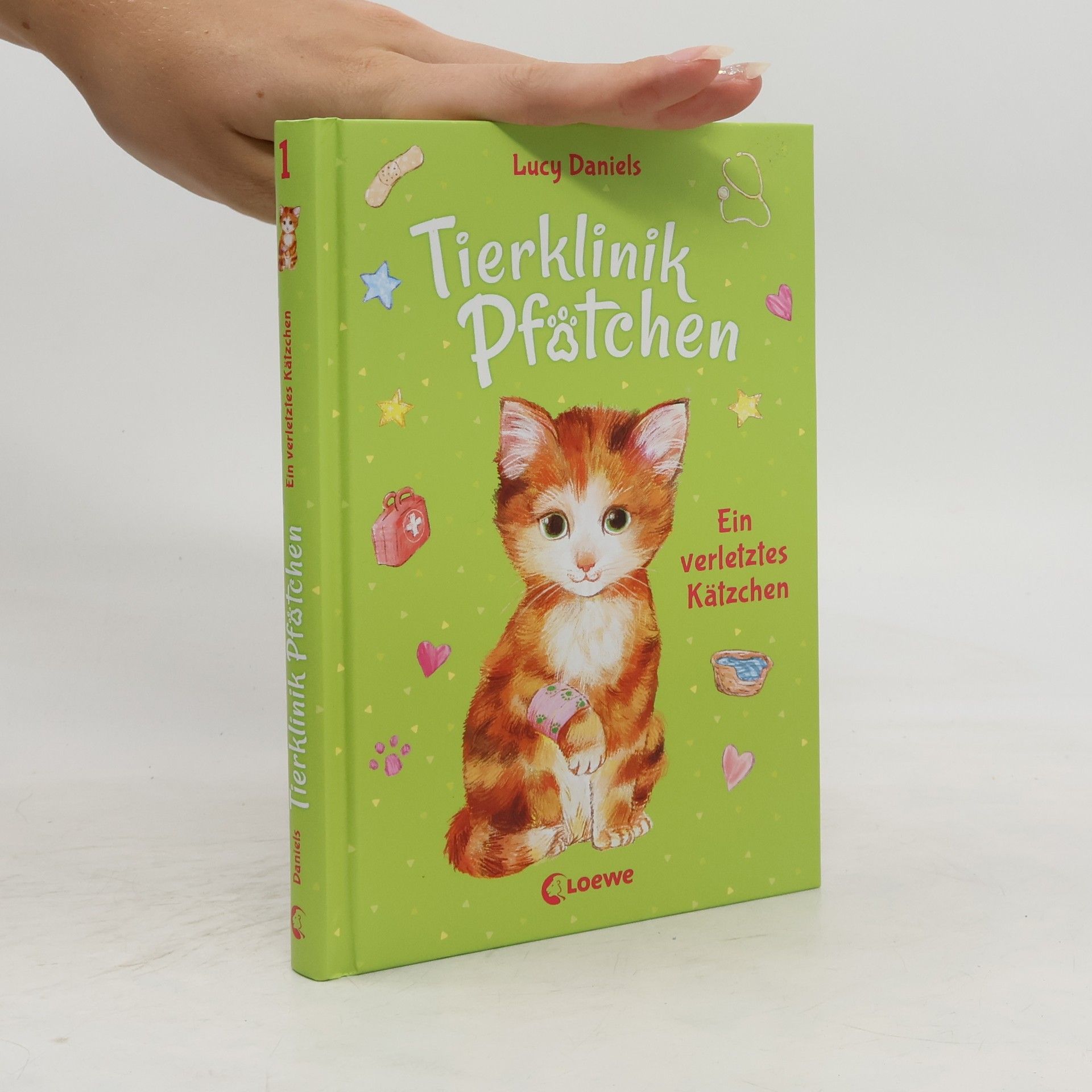 Lucy Daniels Tierklinik Pfötchen : Ein verletztes Kätzchen