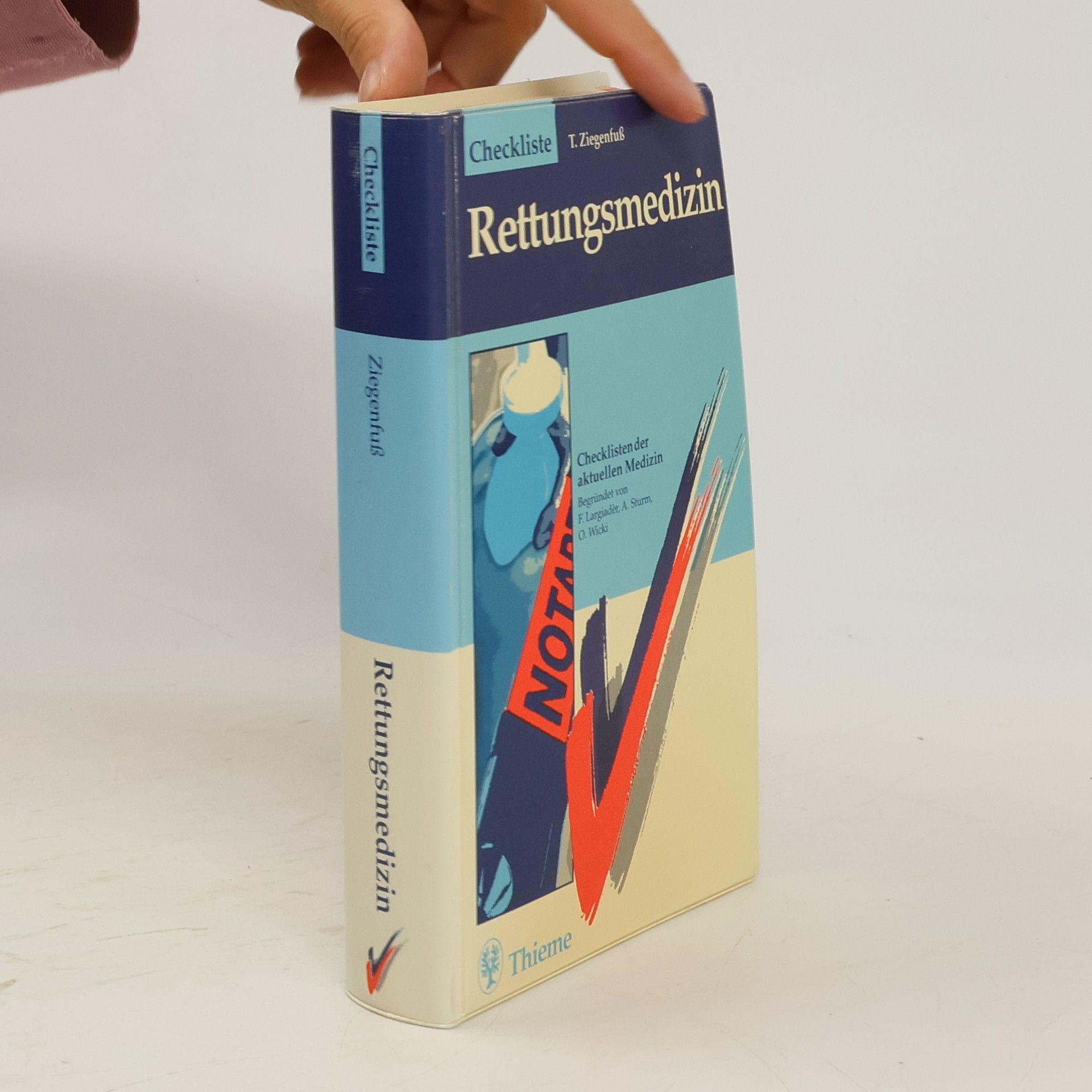 Thomas Ziegenfuß Checkliste Rettungsmedizin