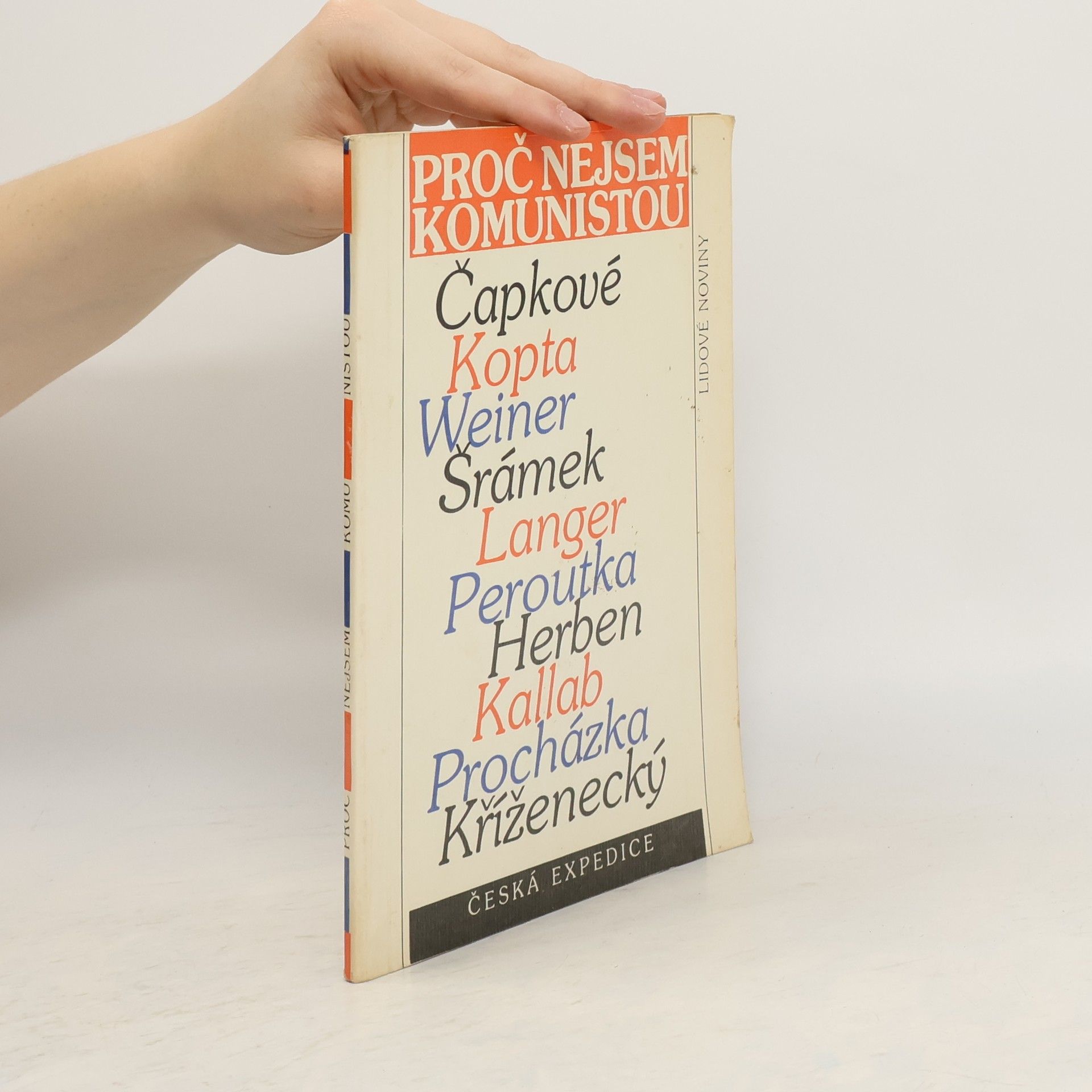 Collectif d'auteurs Proč nejsem komunistou?