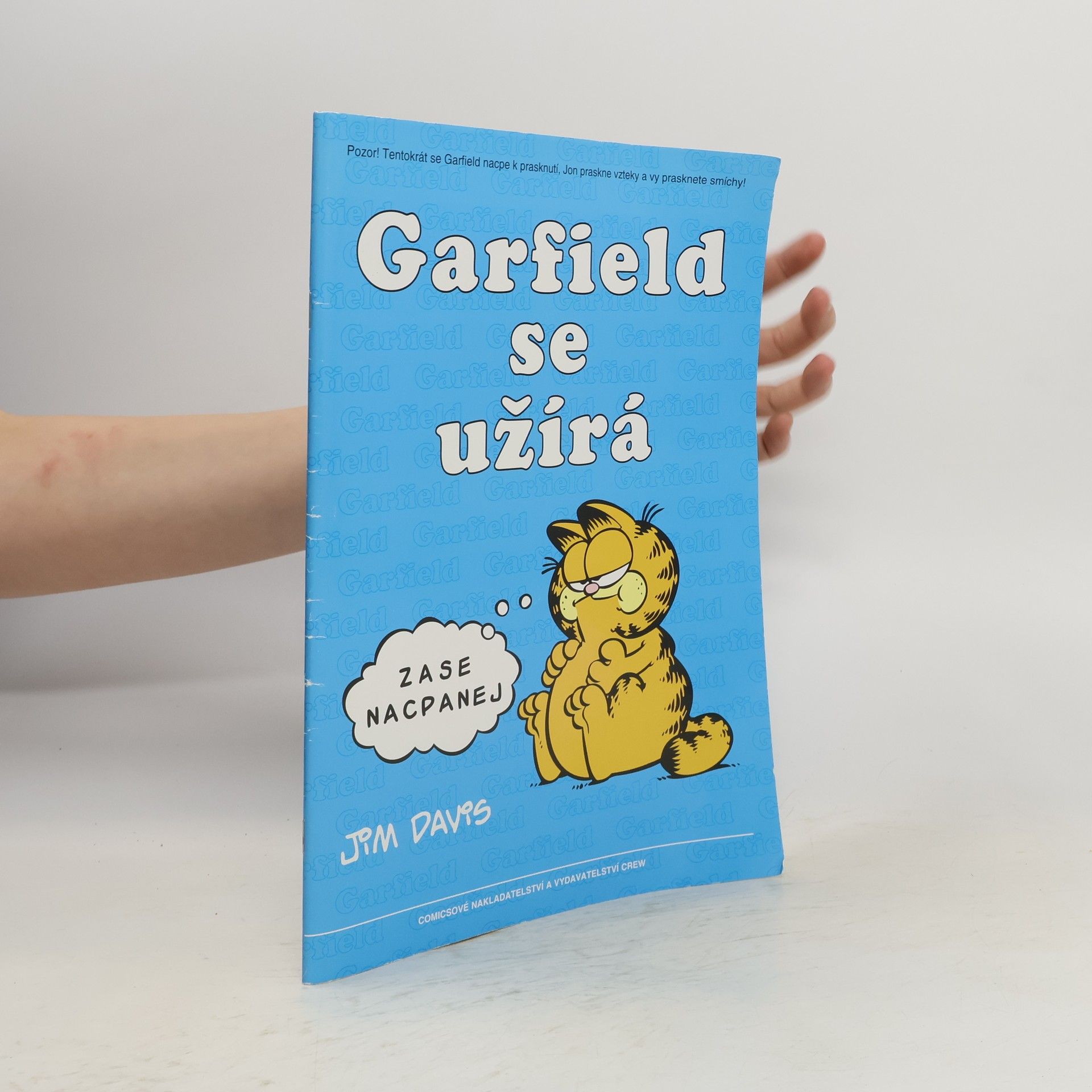 Jim Davis Garfield se užírá