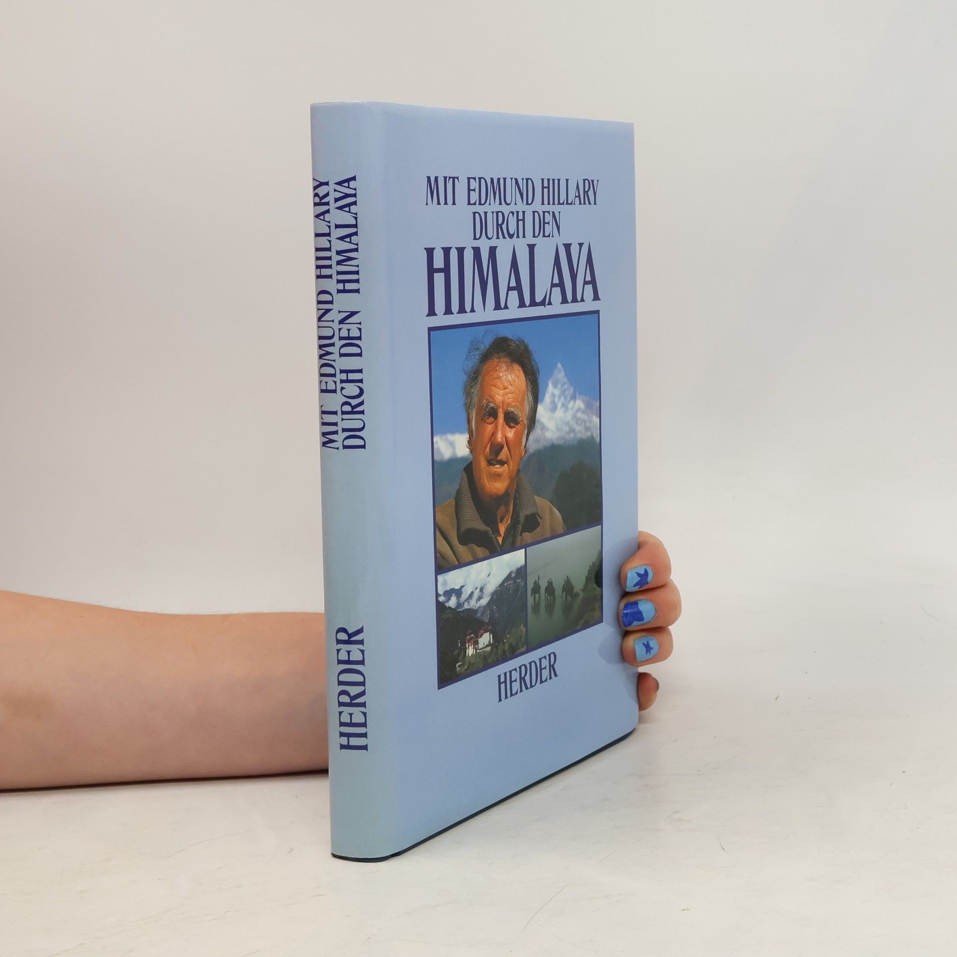 Gerhard Dambmann Mit Edmund Hillary durch den Himalaya
