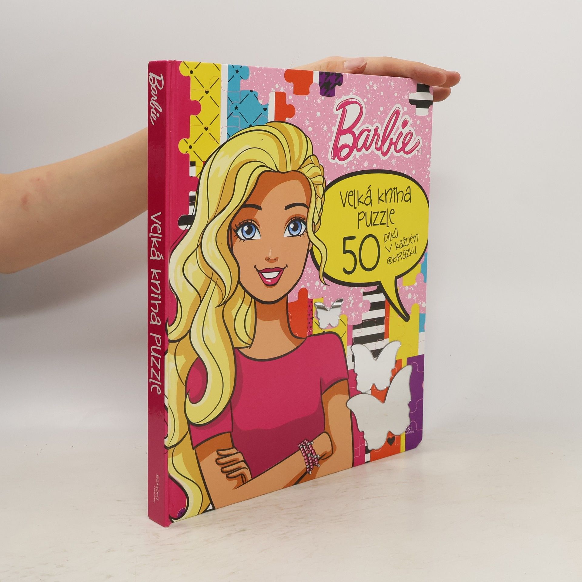 Kolektiv autorů Barbie : velká kniha puzzle