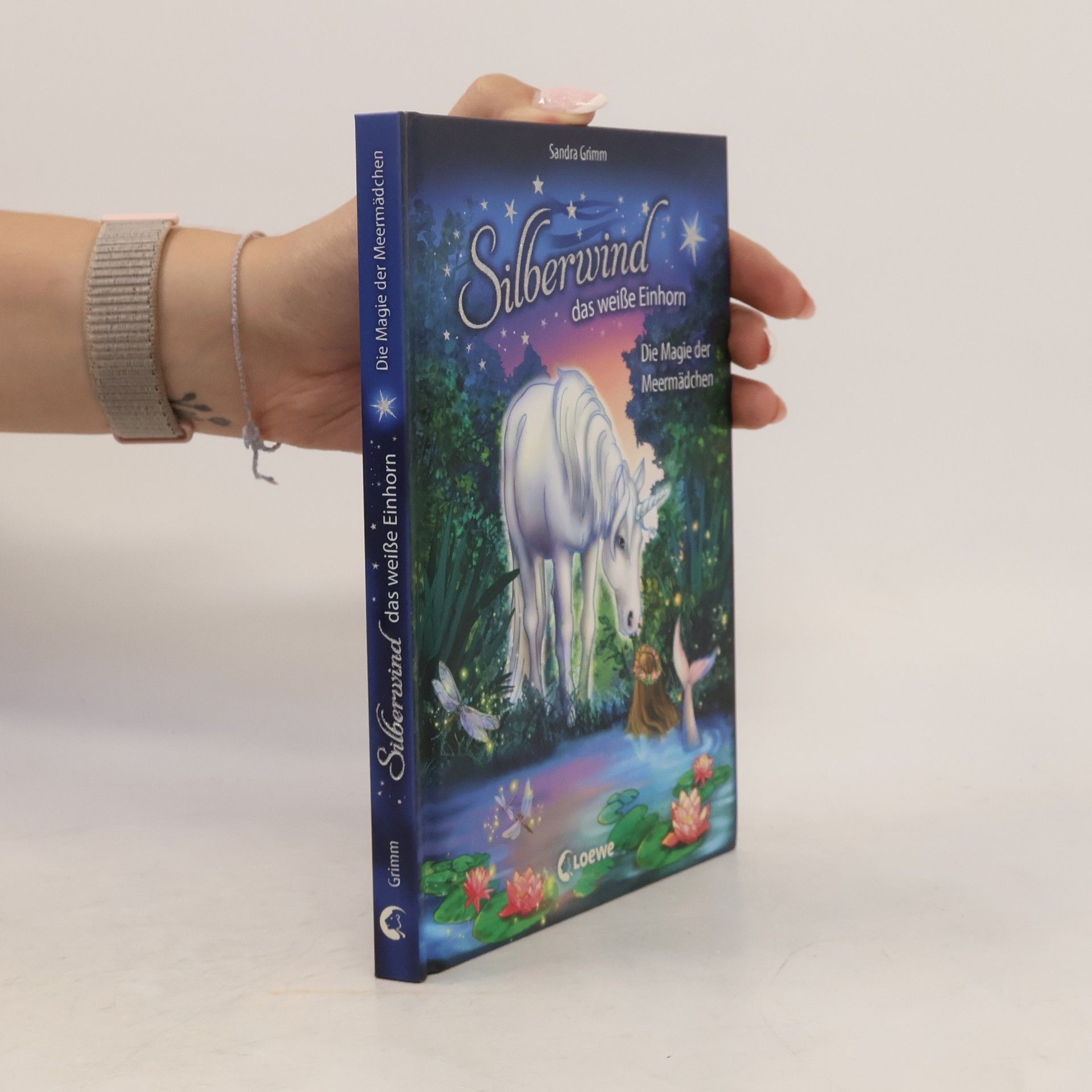 Sandra Grimm Silberwind, das weiße Einhorn - Die Magie der Meermädchen