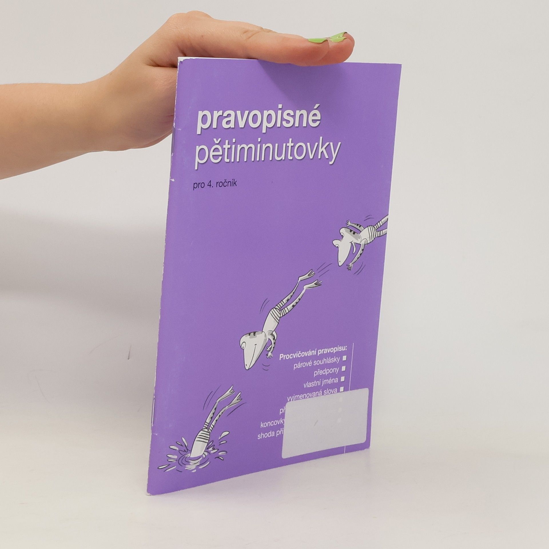 kolektiv Pravopisné pětiminutovky pro 4. ročník