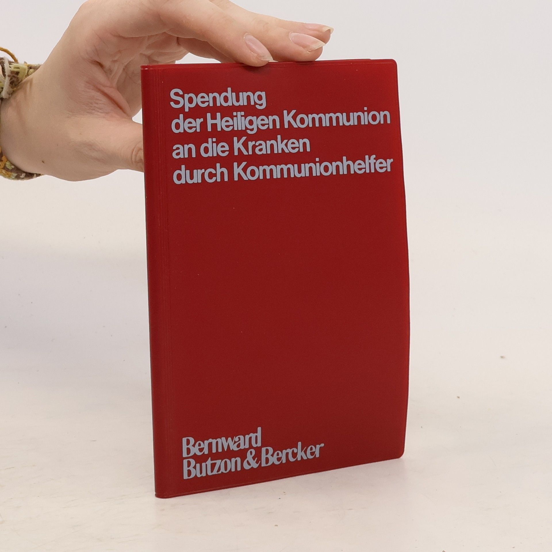 Heinrich Maria Janssen Spendung der Heiligen Kommunion an die Kranken durch Kommunionhelfer
