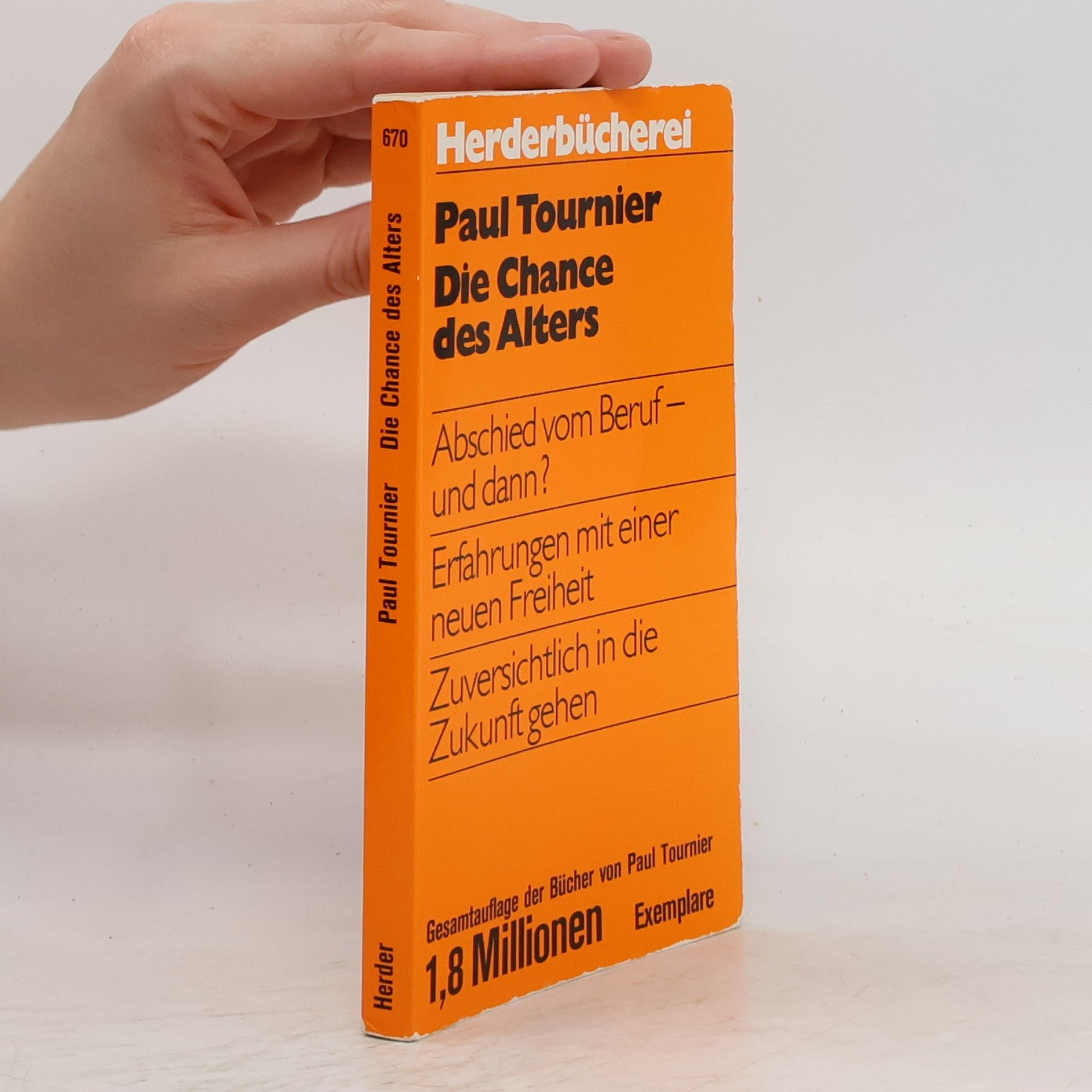 Paul Tournier Die Chance des Alters