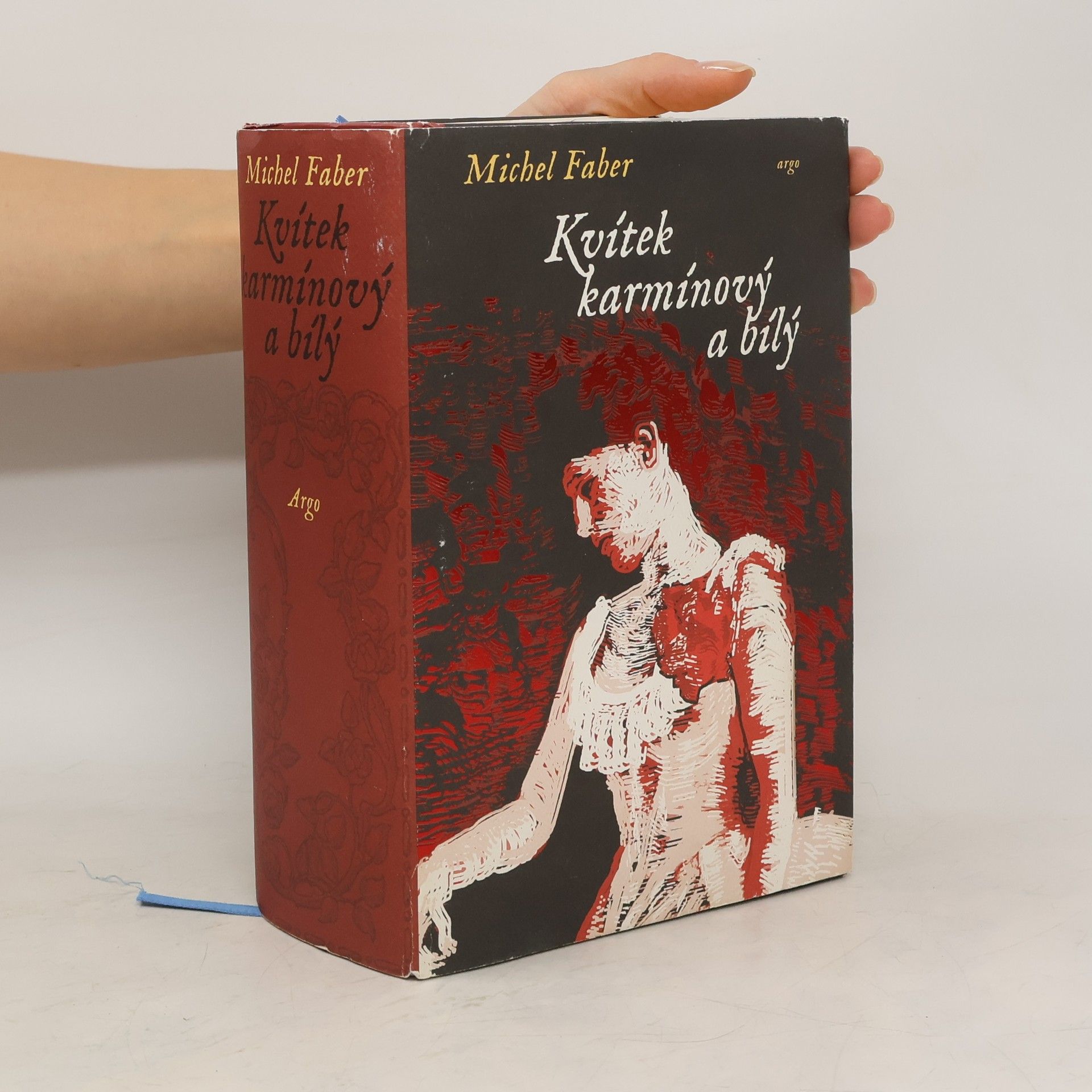 Michel Faber Kvítek karmínový a bílý