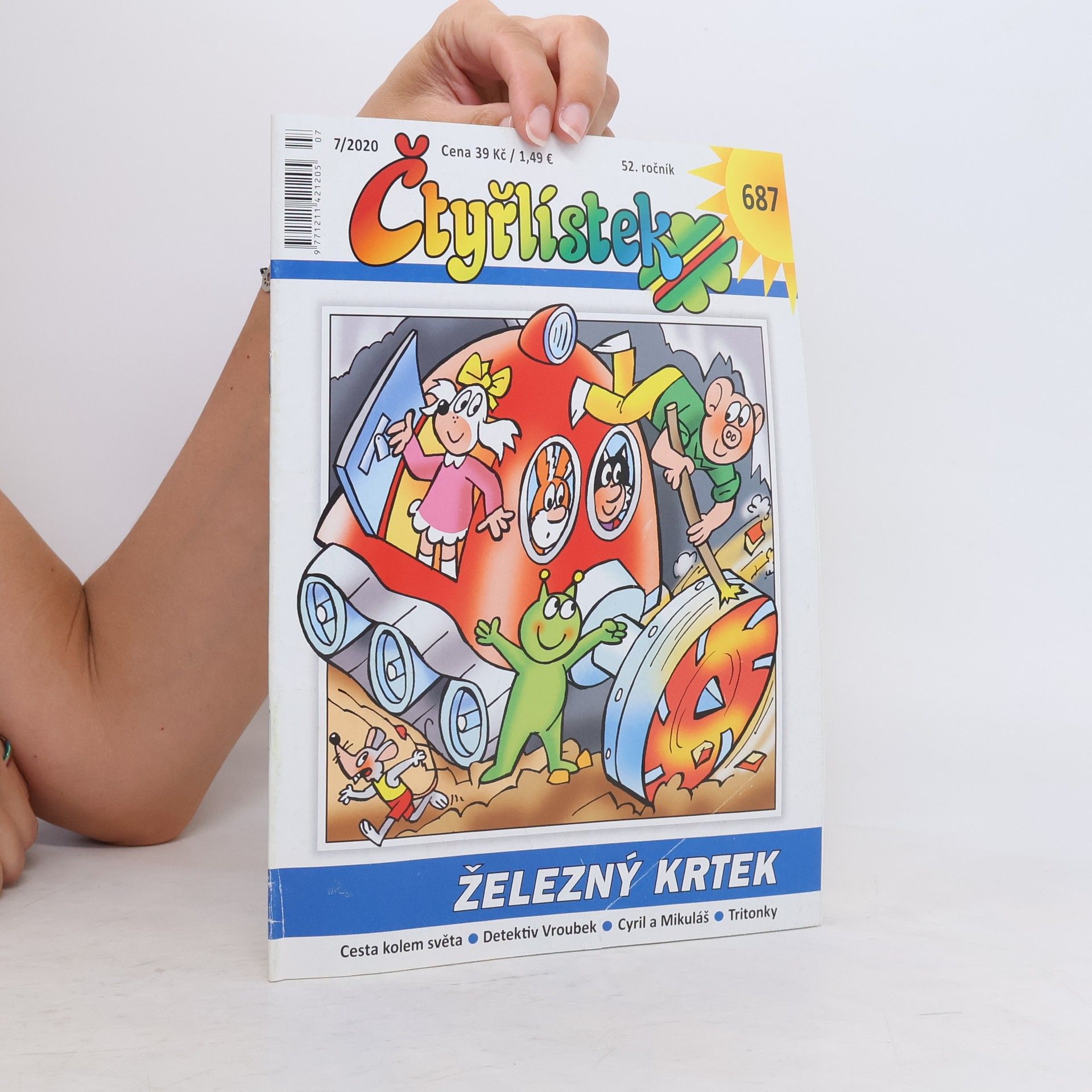 Collectif d'auteurs Čtyřlístek 687,  7/2020