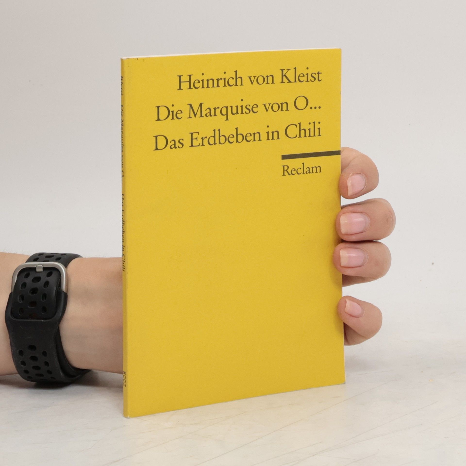 Christian Wagenknecht Die Marquise von O...  Das Erdbeben in Chili
