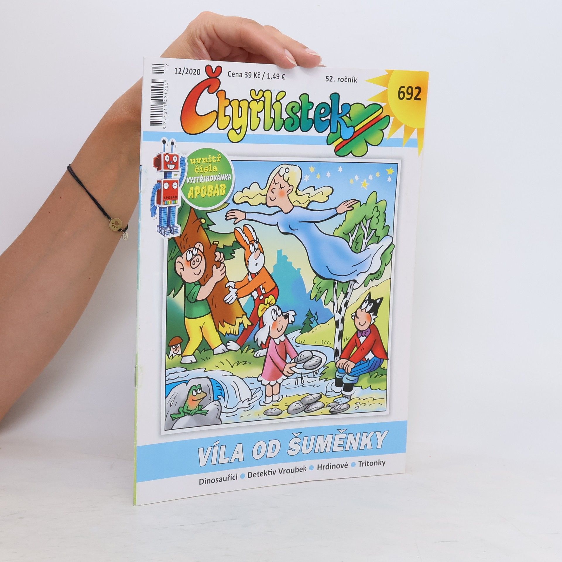 Collectif d'auteurs Čtyřlístek 692. 12/2020 Víla od Šuměnky