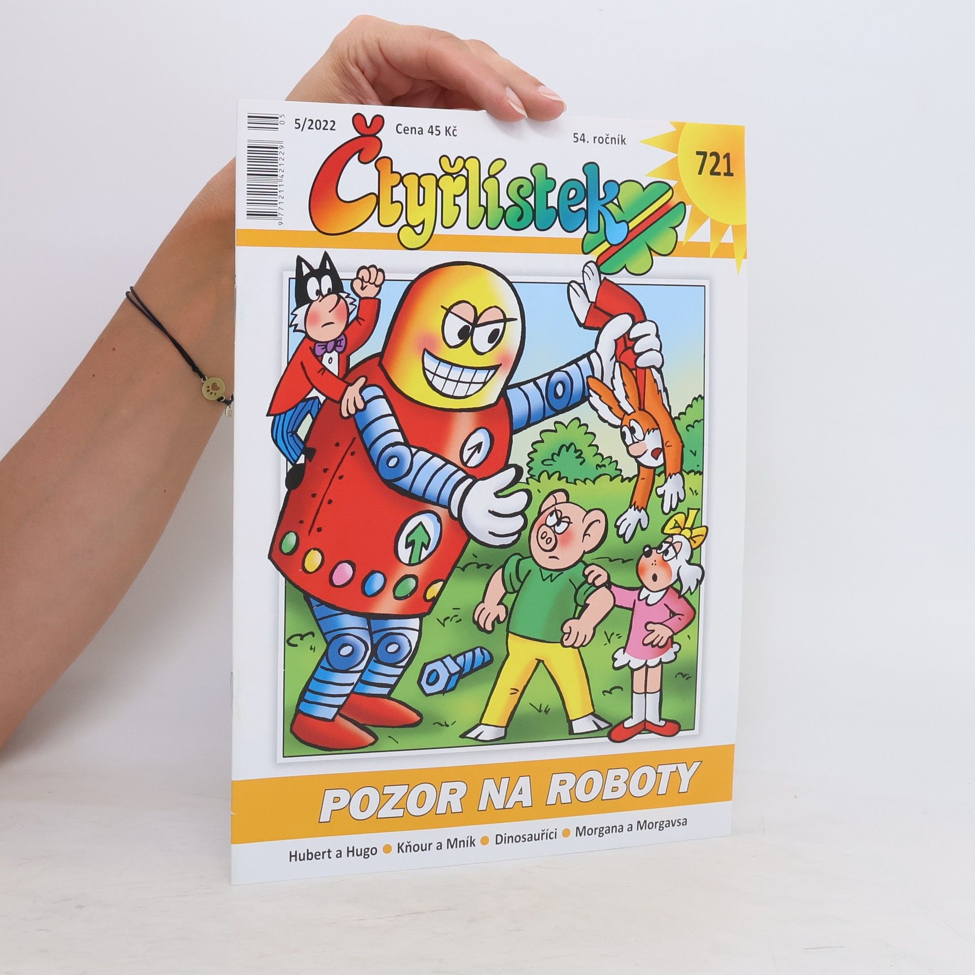 Autorenkollektiv Čtyřlístek 5/2022 721. Pozor na roboty