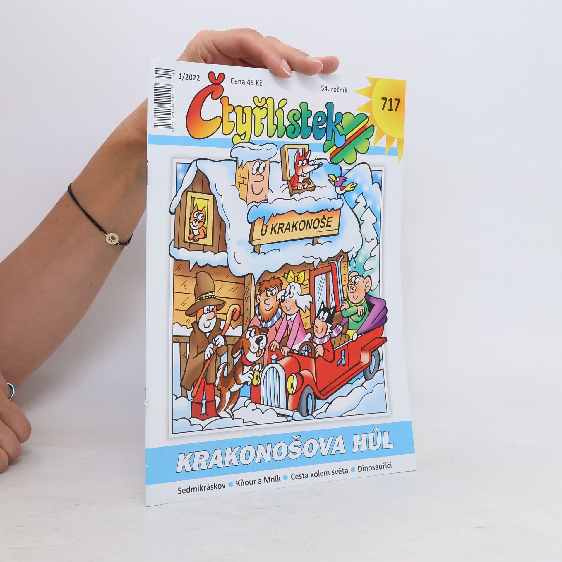 Collectif d'auteurs Čtyřlístek 1/2022 717. Krakonošova hůl