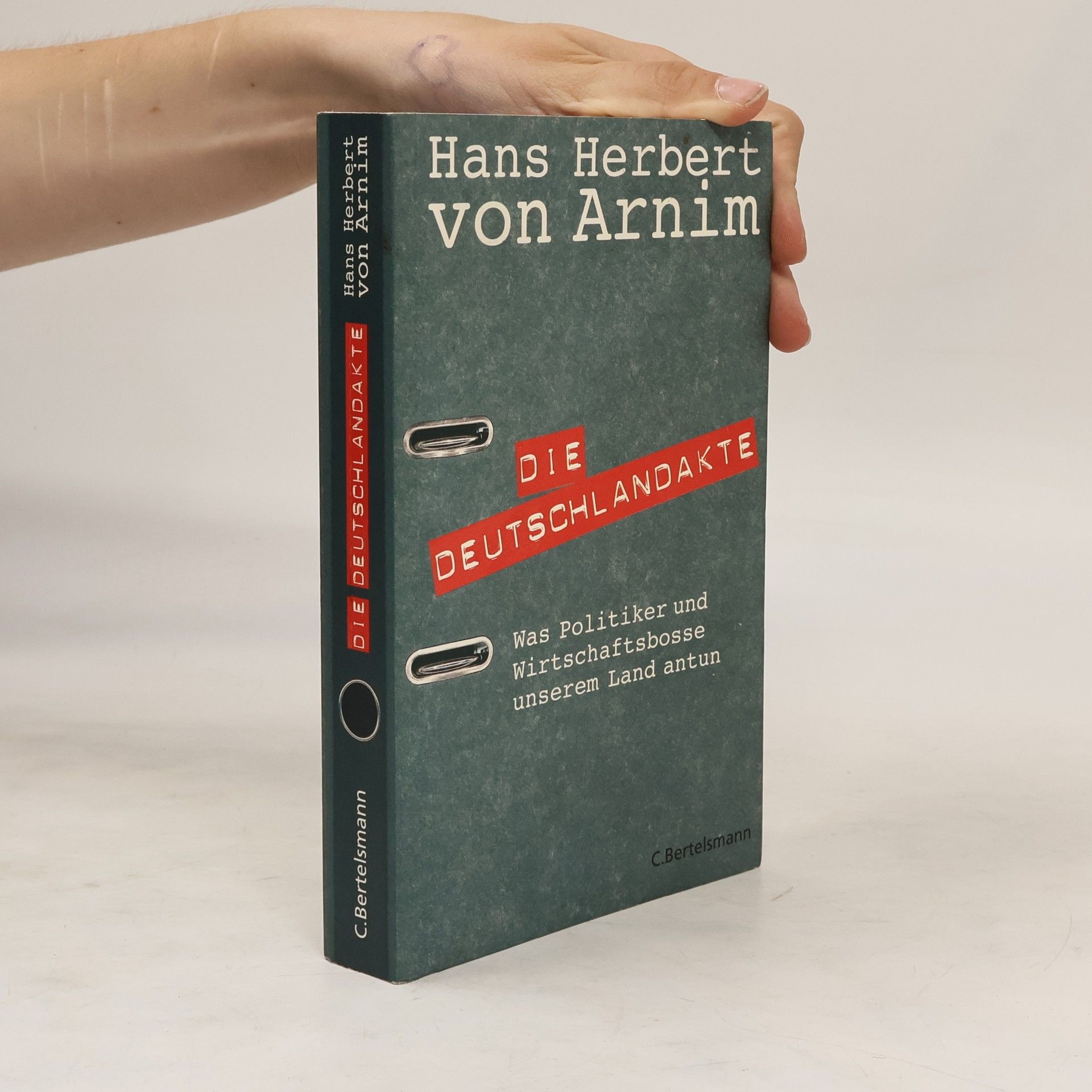 Hans Herbert von Arnim Die Deutschlandakte