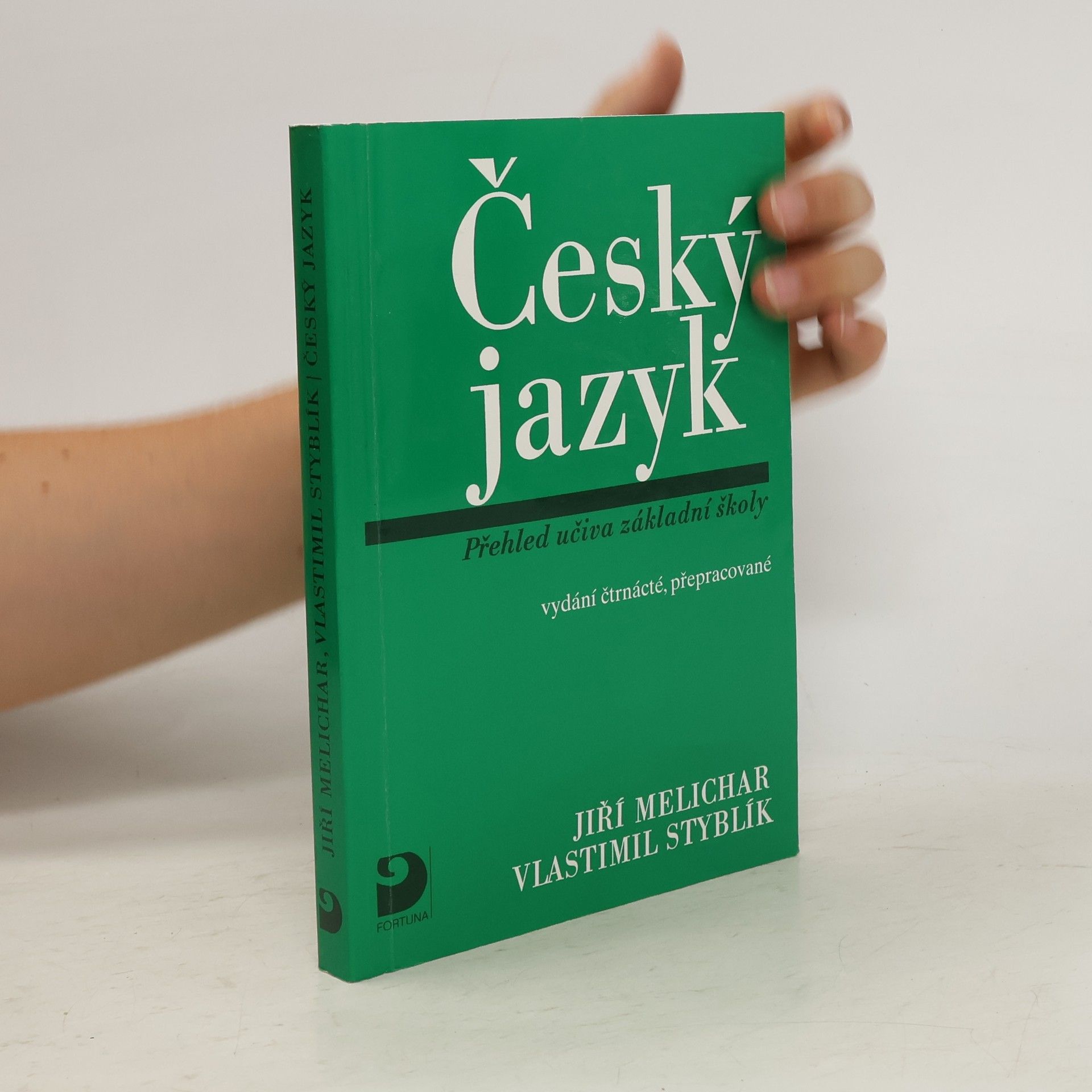 Vlastimil Styblík Český jazyk. Přehled učiva základní školy s cvičeními a klíčem