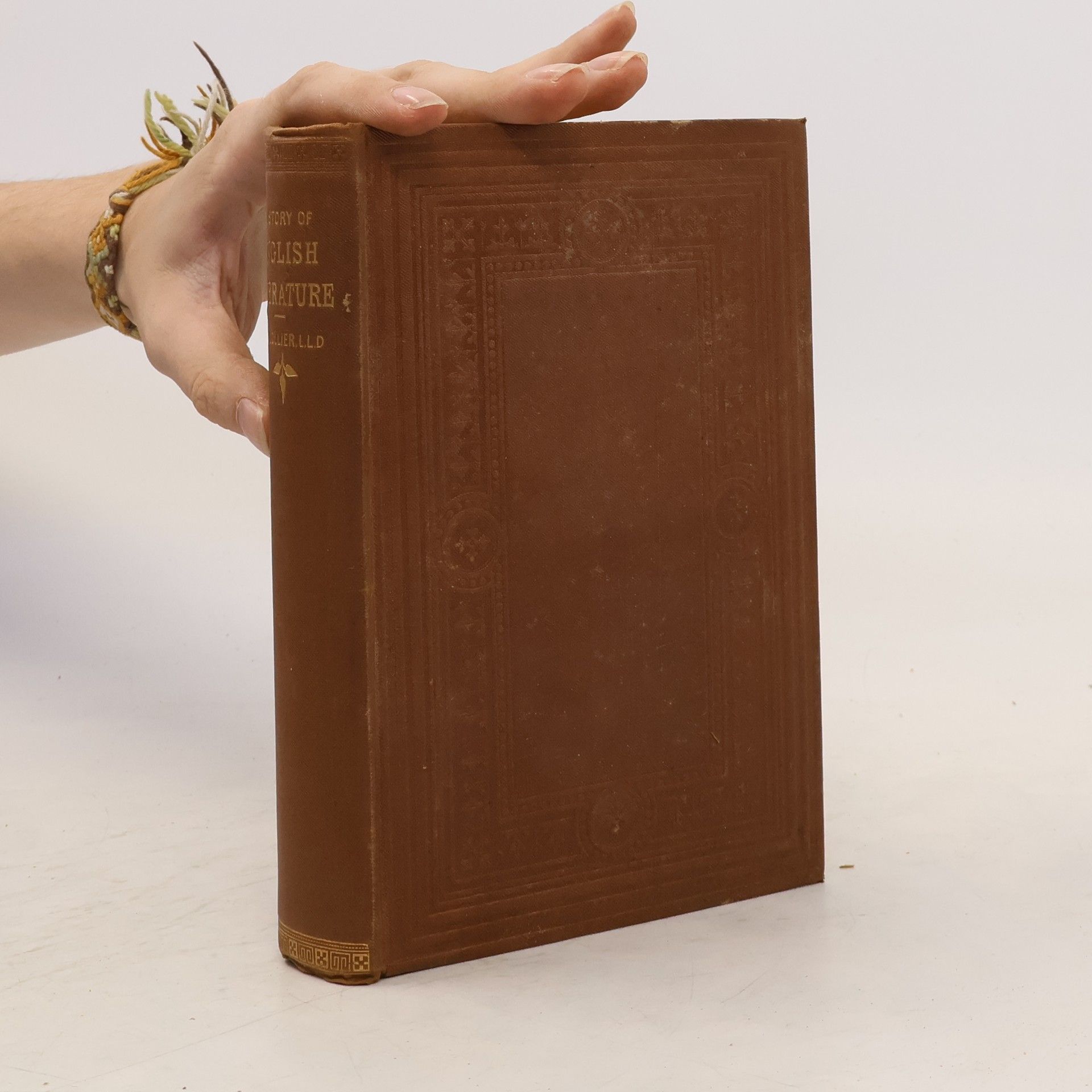 William Francis Collier A History of English Literature in a Series of Biographical Sketches