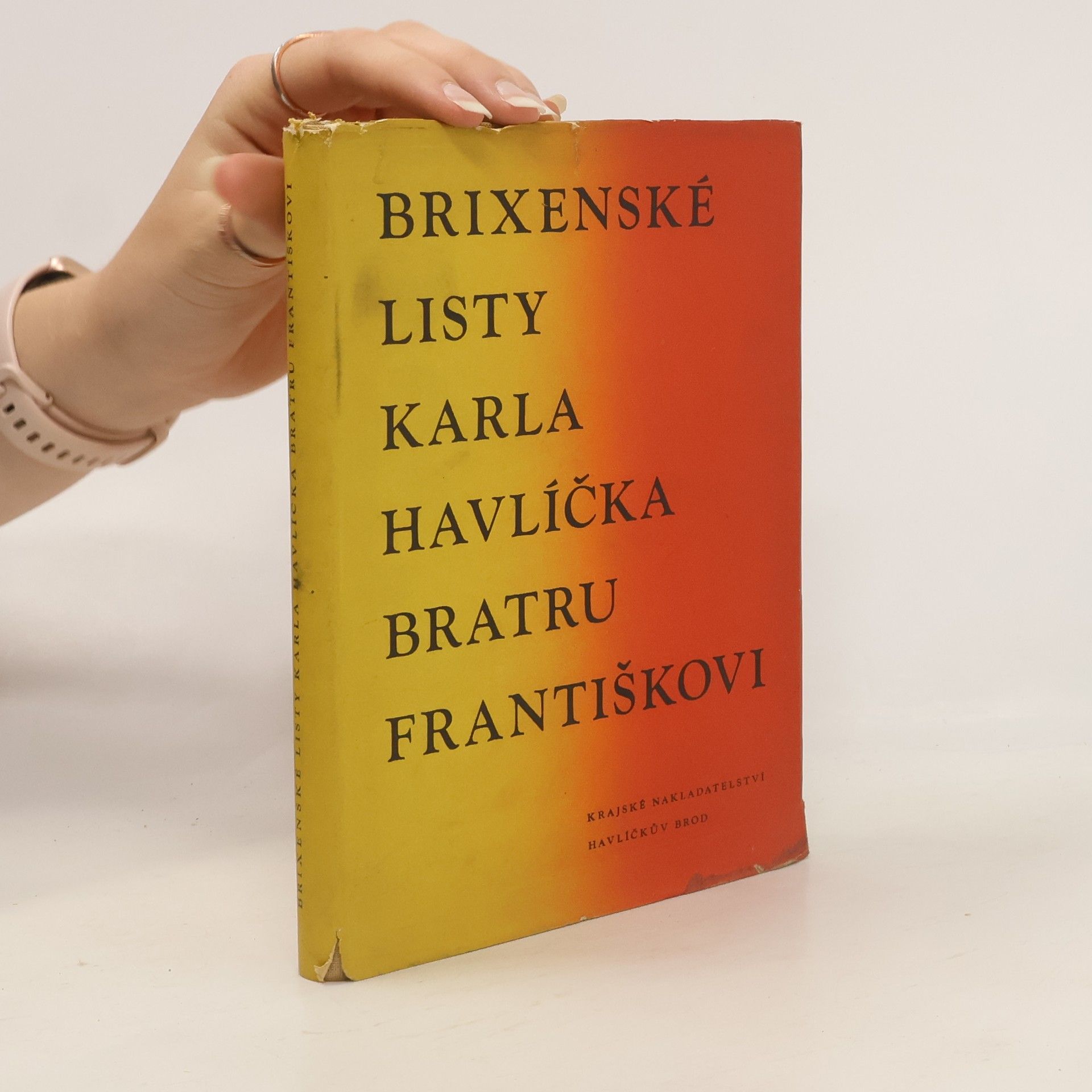Karel Havlíček Borovský Brixenské listy Karla Havlíčka bratru Františkovi