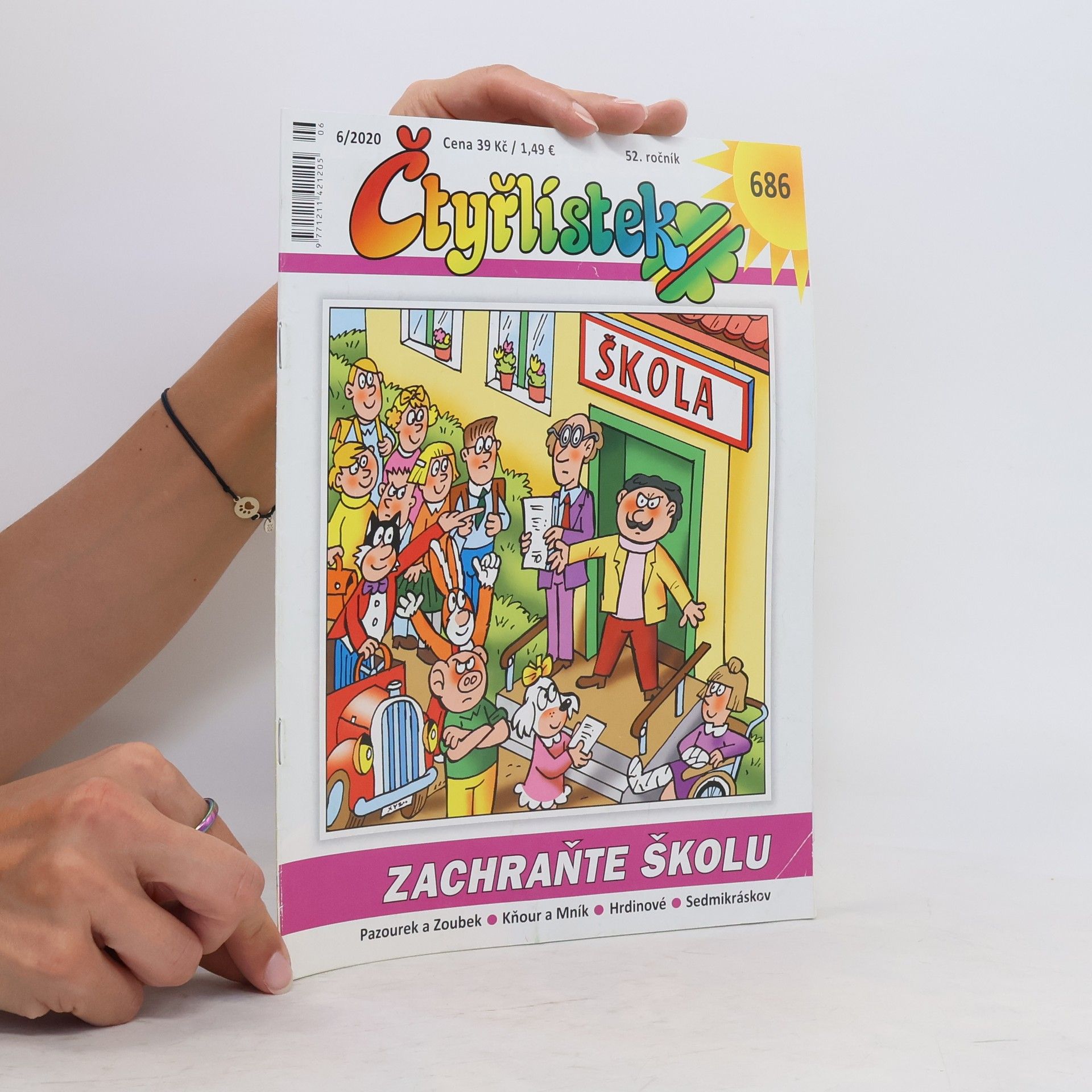 Collectif d'auteurs Čtyřlístek 686. 6/2020