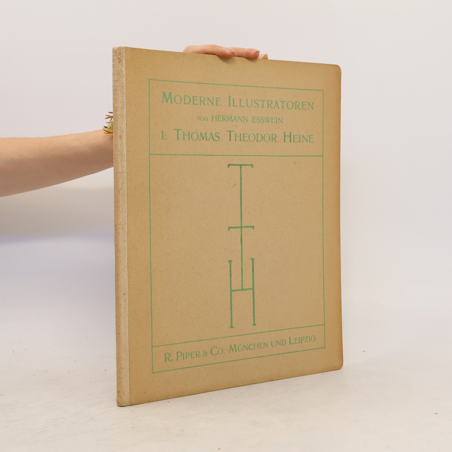 Hermann Esswein Moderne Illustratoren I. Thomas Theodor Heine