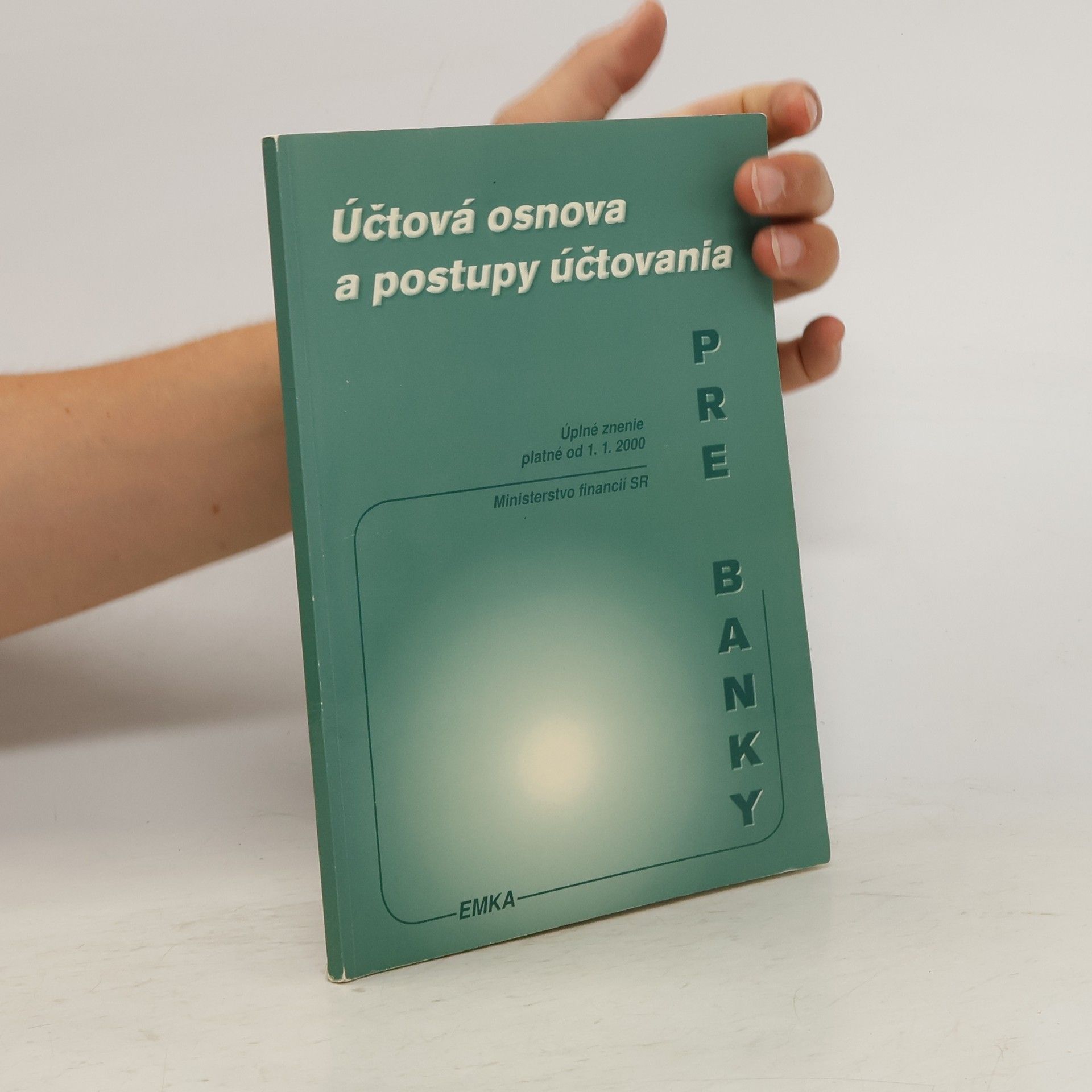 Dagmar Andrášiková Účtová osnova a postupy účtovania pre banky