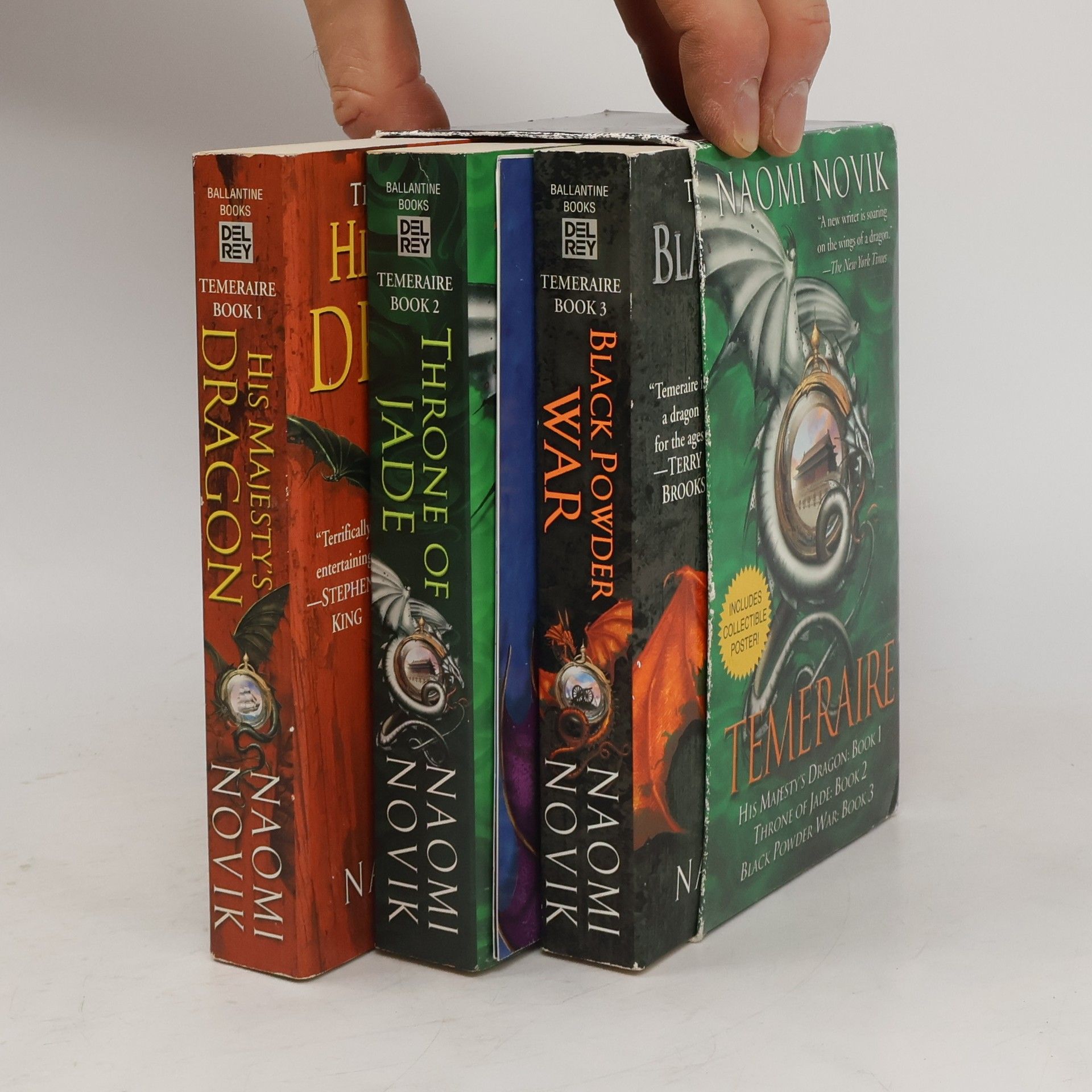 Naomi Novik Temeraire 1-3