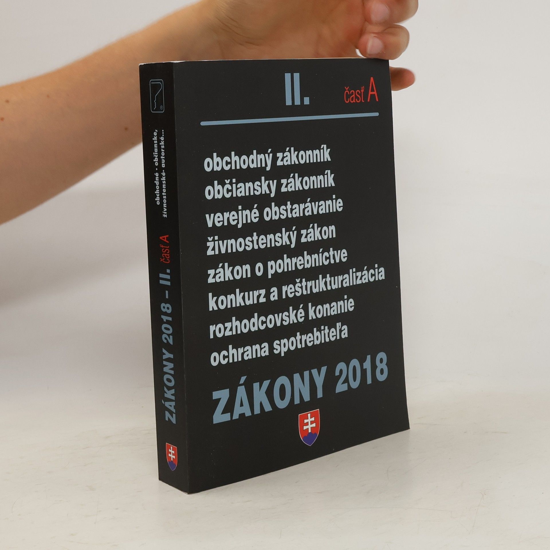Collectif d'auteurs Zákony II/2018 čásť A