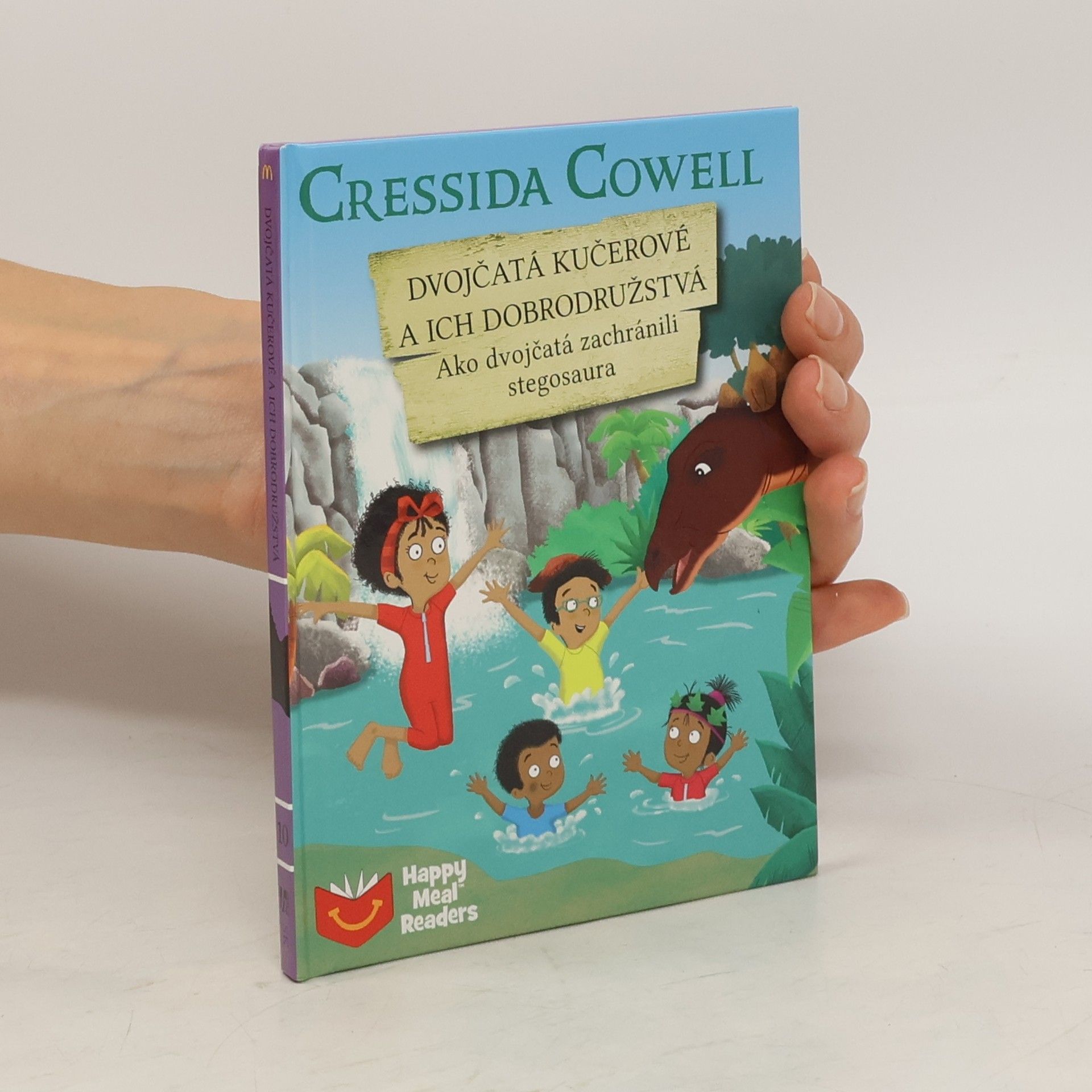 Cressida Cowell Dobrodružství Stromovic dvojčat. Dvojčata zachraňují stegosaura