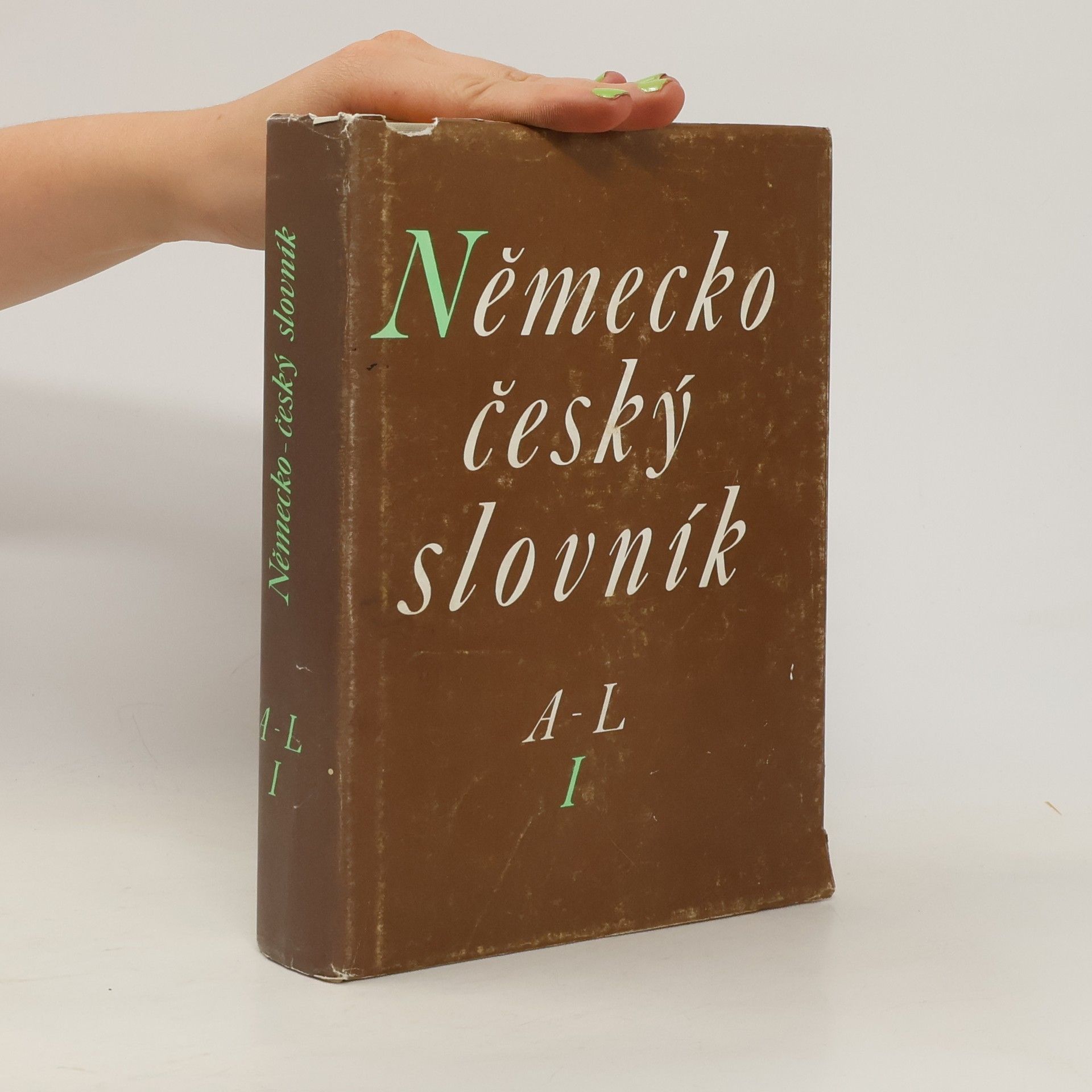 Josef Fanta Německo-český slovník I. Deutsch-tschechisches Wörterbuch I. A-L