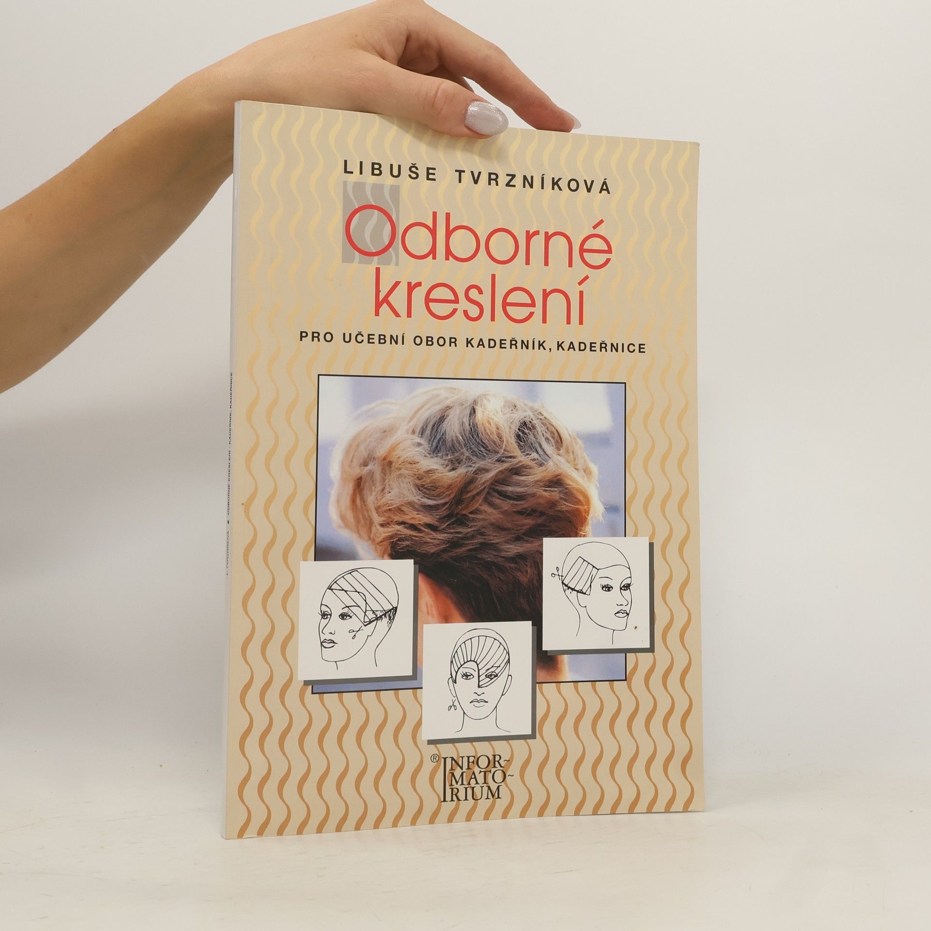 Libuše Tvrzníková Odborné kreslení pro učební obor Kadeřník, Kadeřnice