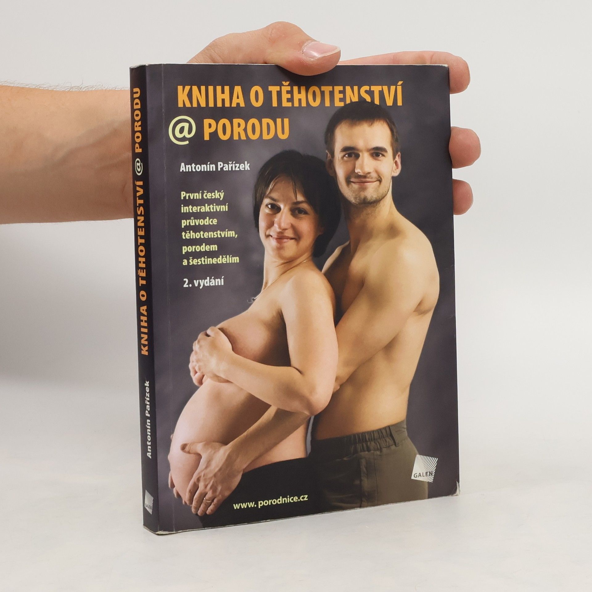 Antonín Pařízek Kniha o těhotenství @ porodu