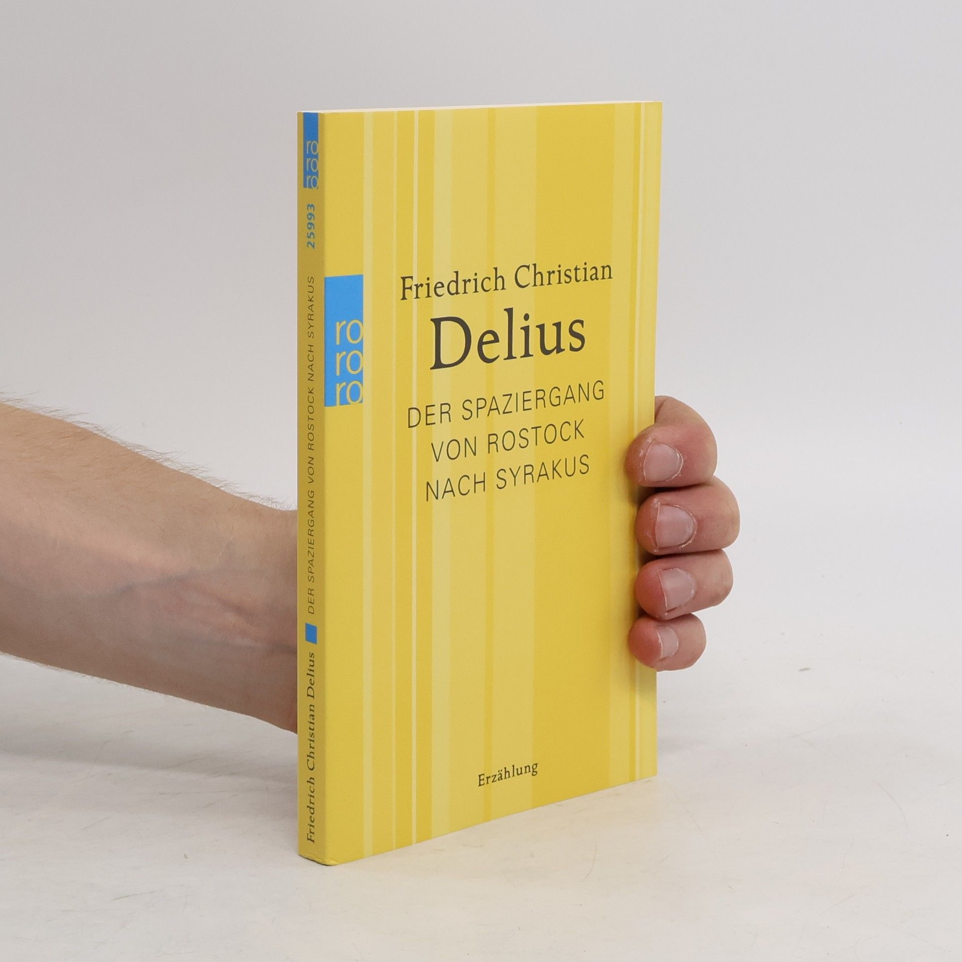 Friedrich Christian Delius Der Spaziergang von Rostock nach Syrakus