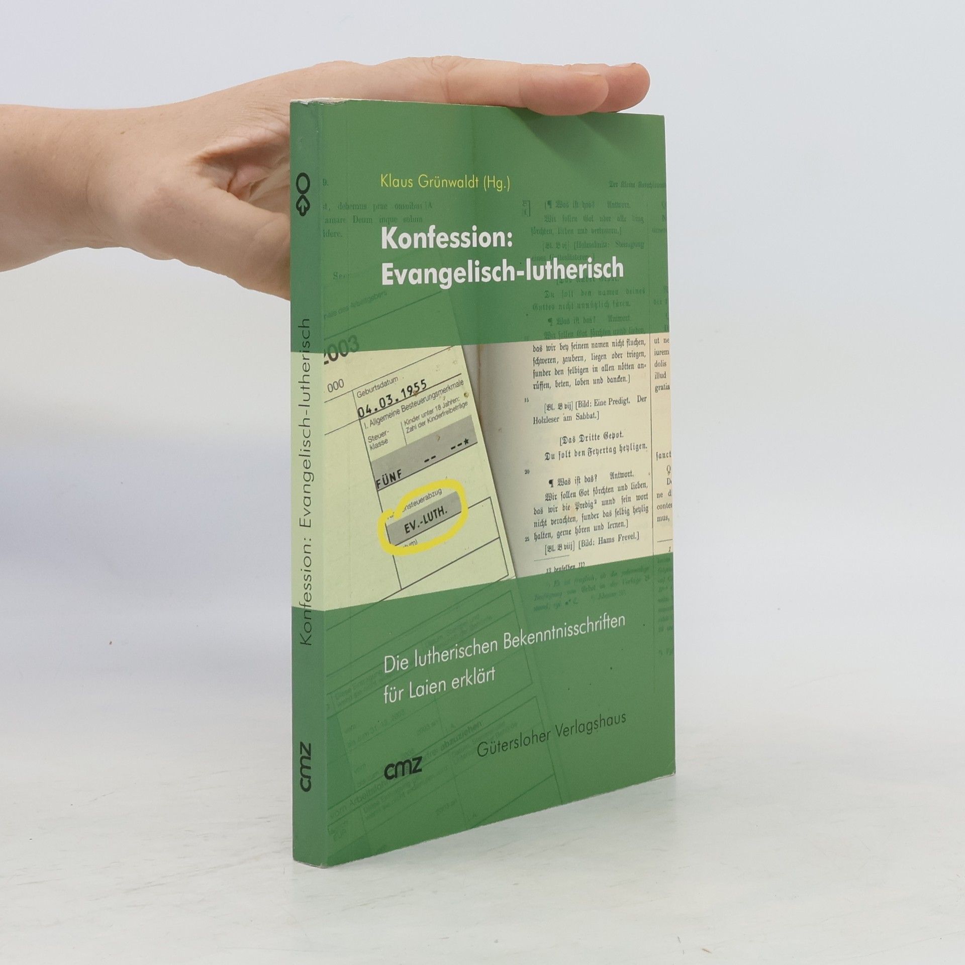 Klaus Grünwaldt Konfession: evangelisch-lutherisch