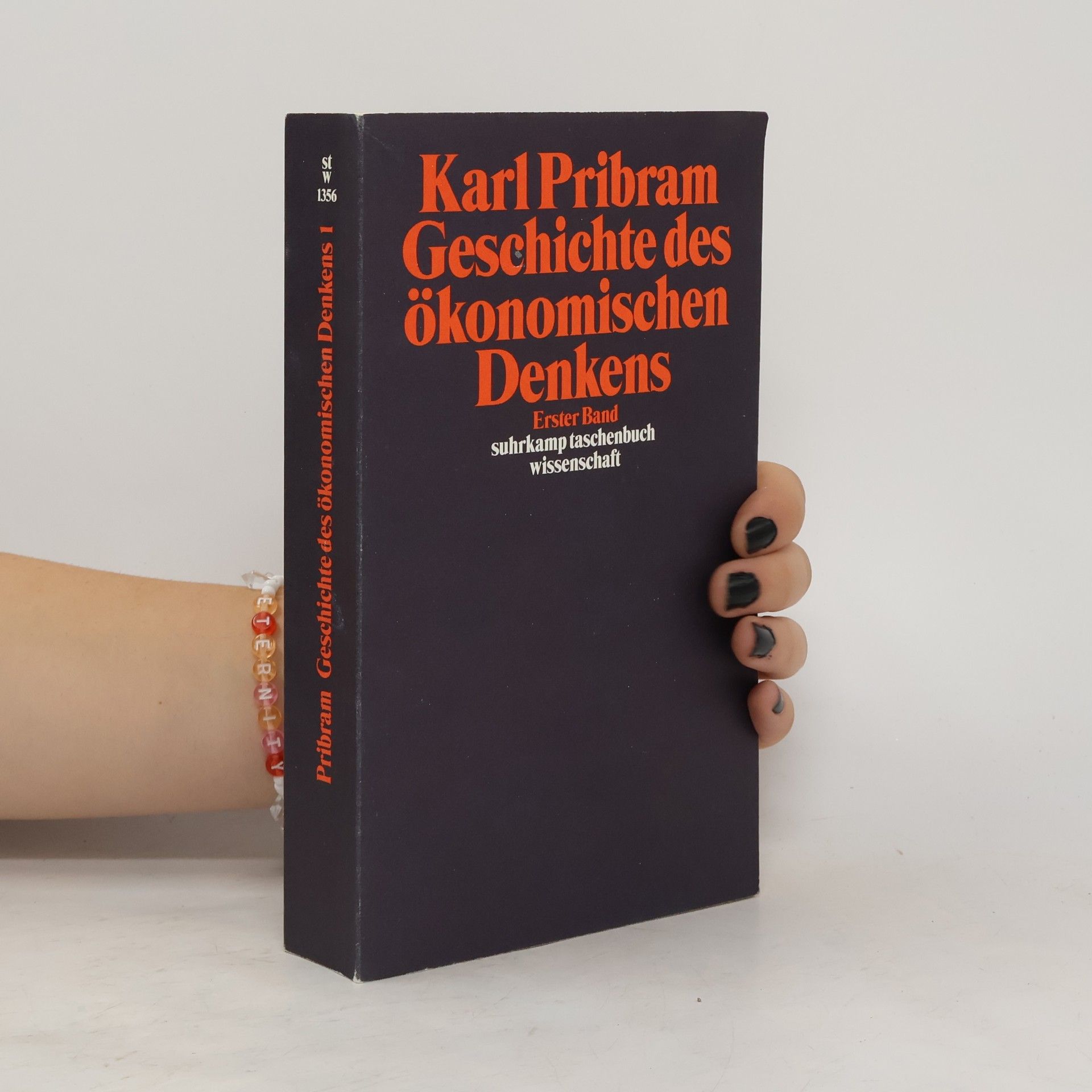 Karl Přibram Geschichte des ökonomischen Denkens 1