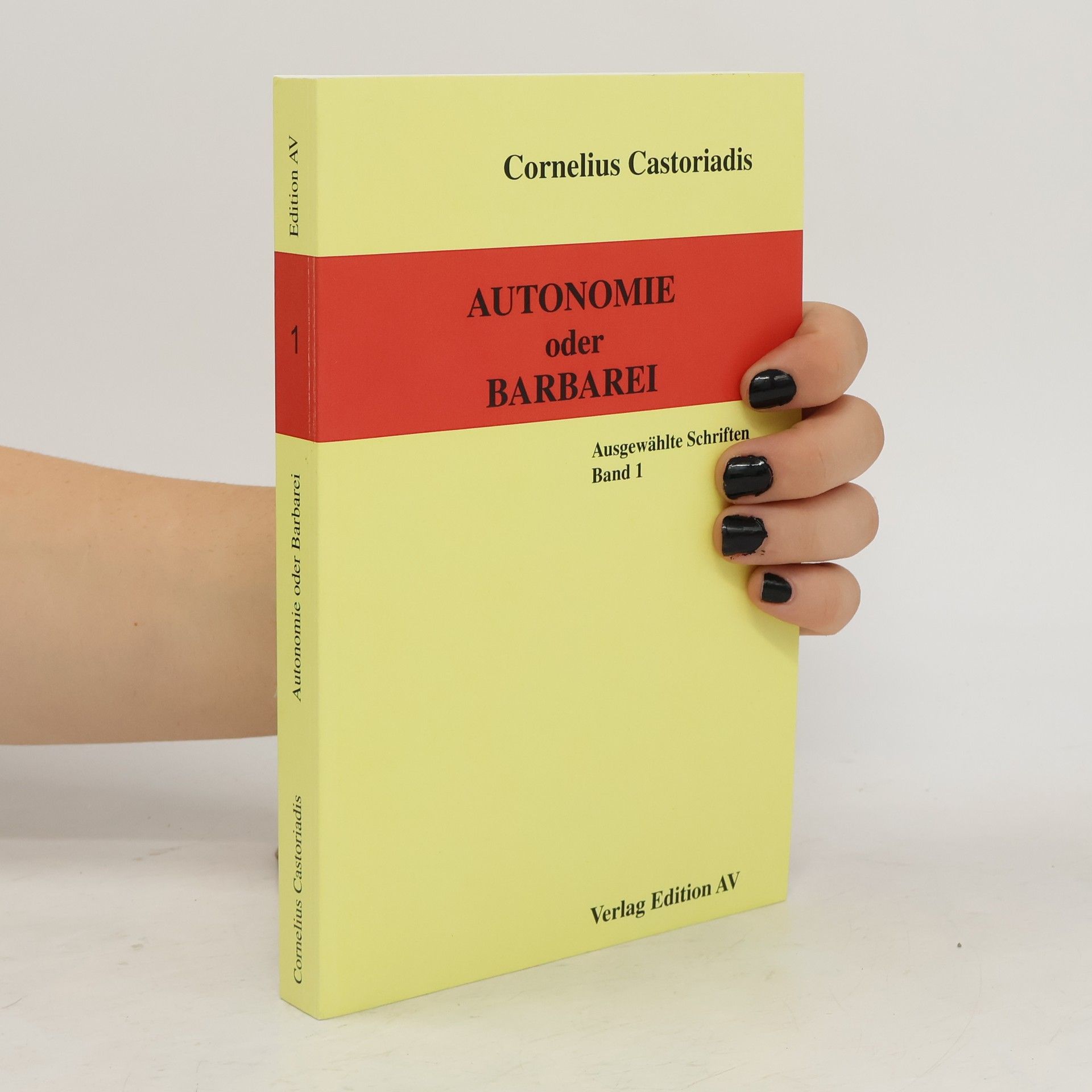 Cornelius Castoriadis Ausgewählte Schriften