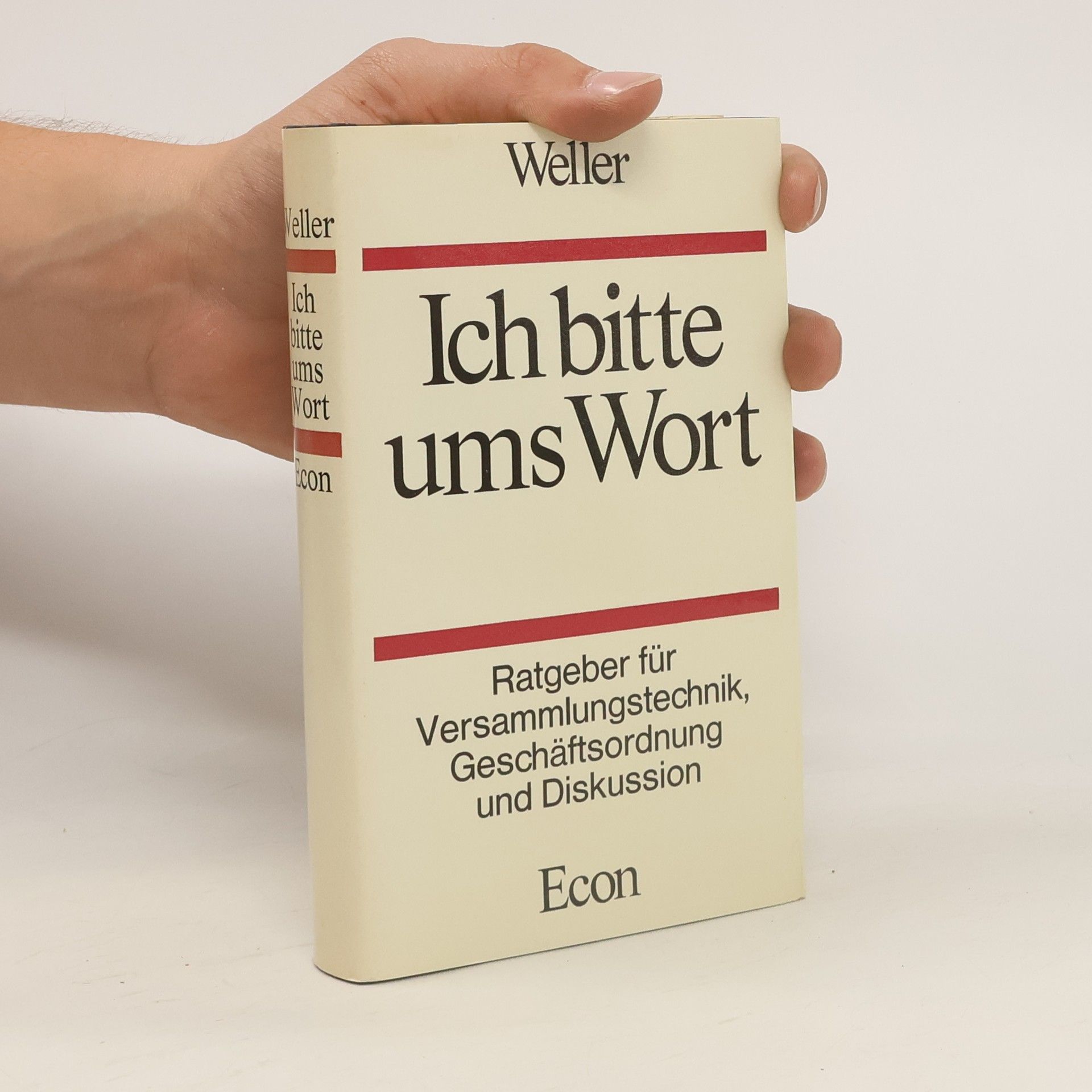 Maximilian Weller Ich bitte ums Wort